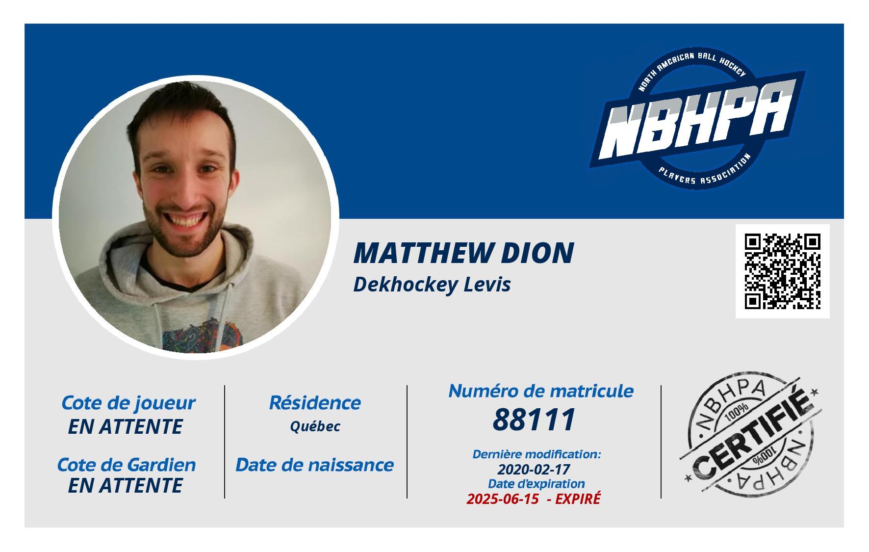 Matthew Dion
