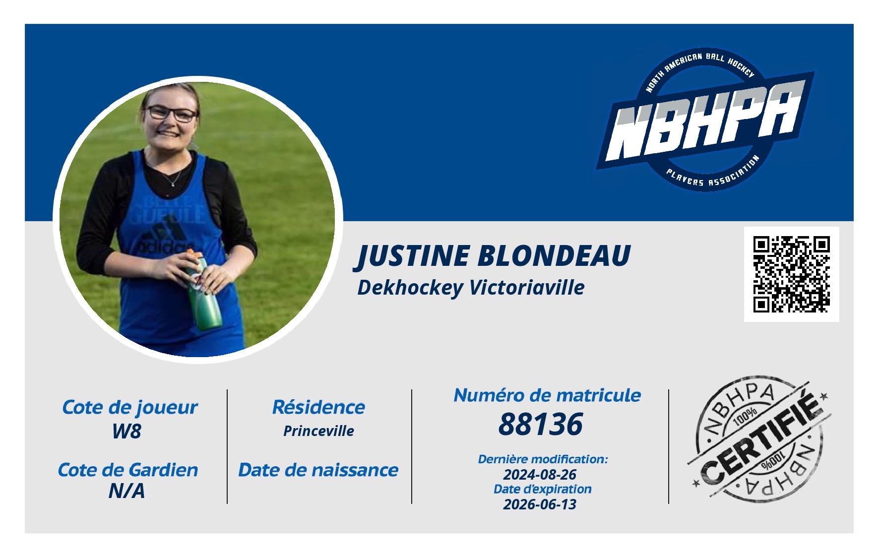 Justine Blondeau