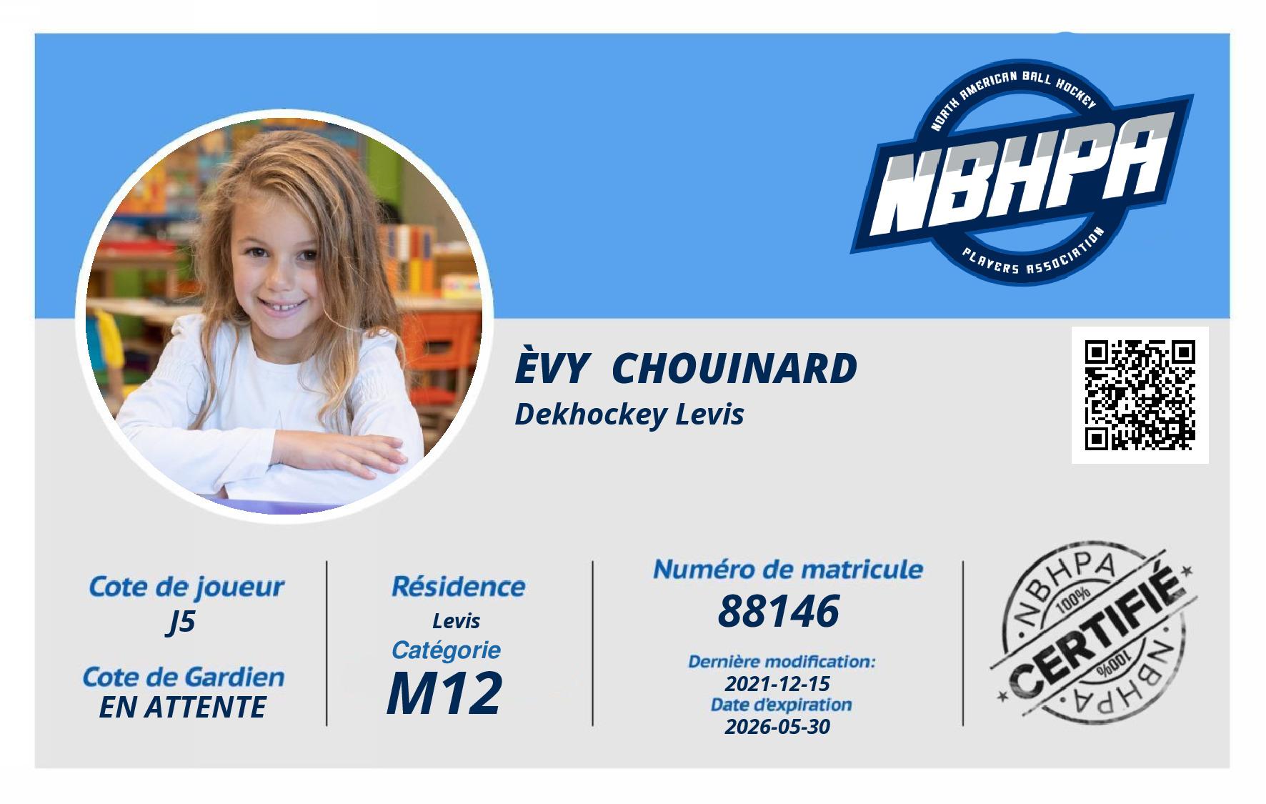 Èvy  Chouinard 