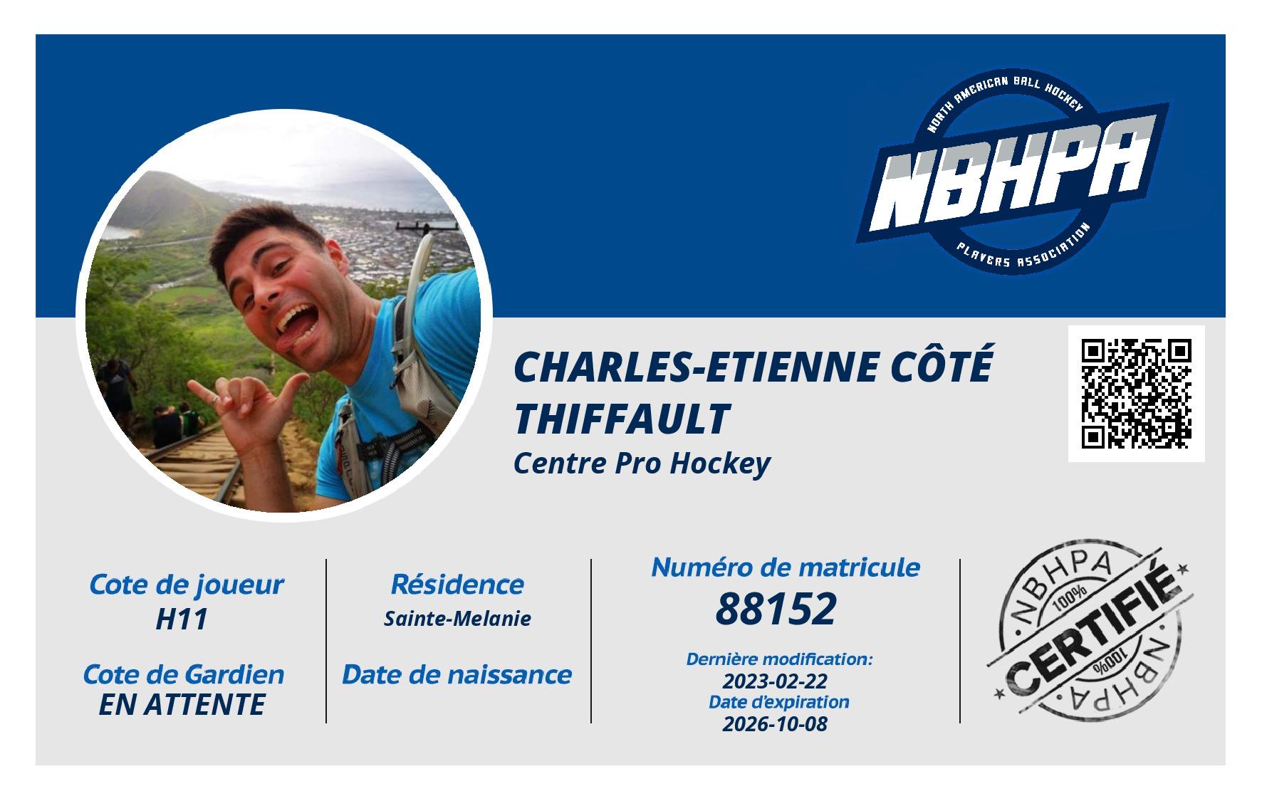 Charles-Etienne Côté Thiffault