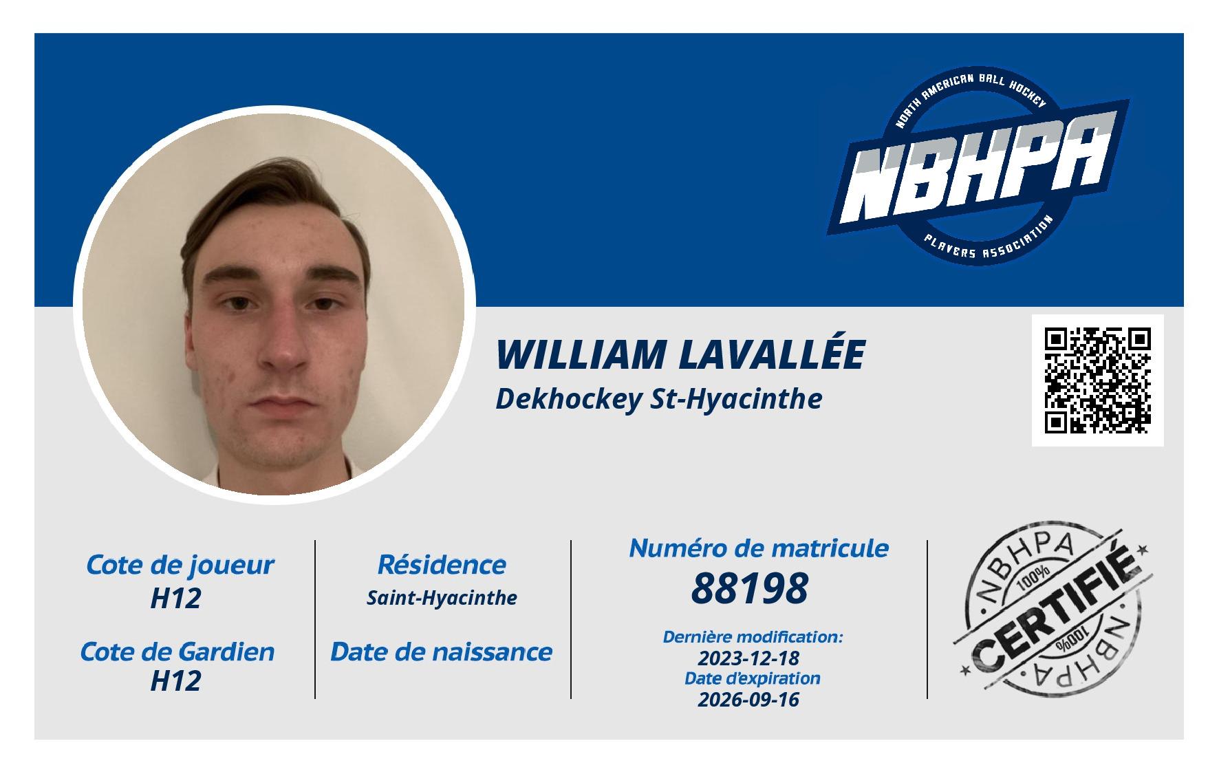 William Lavallée