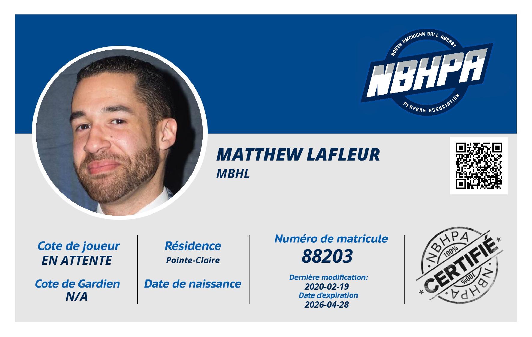 Matthew Lafleur
