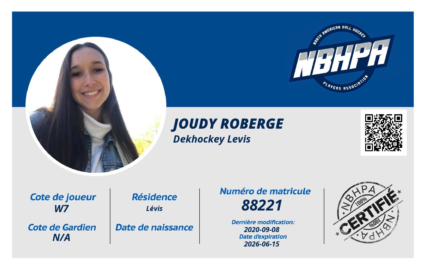Joudy Roberge