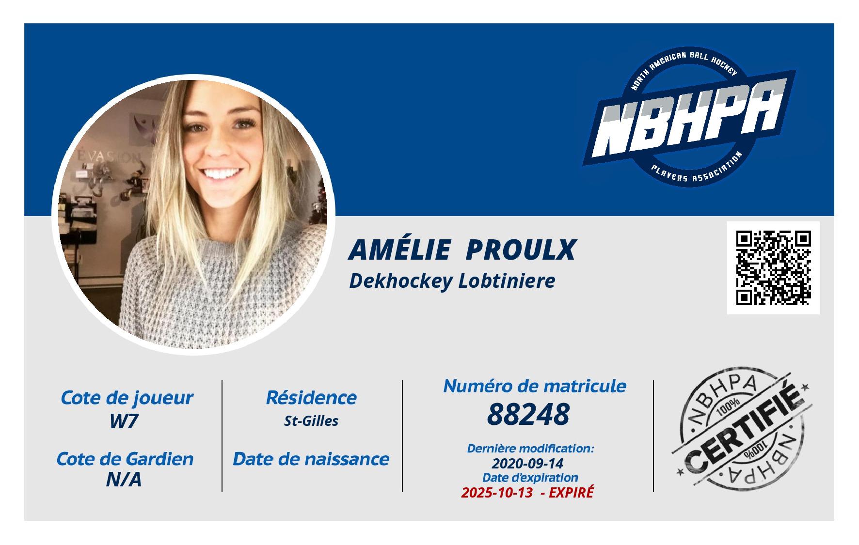 Amélie  Proulx