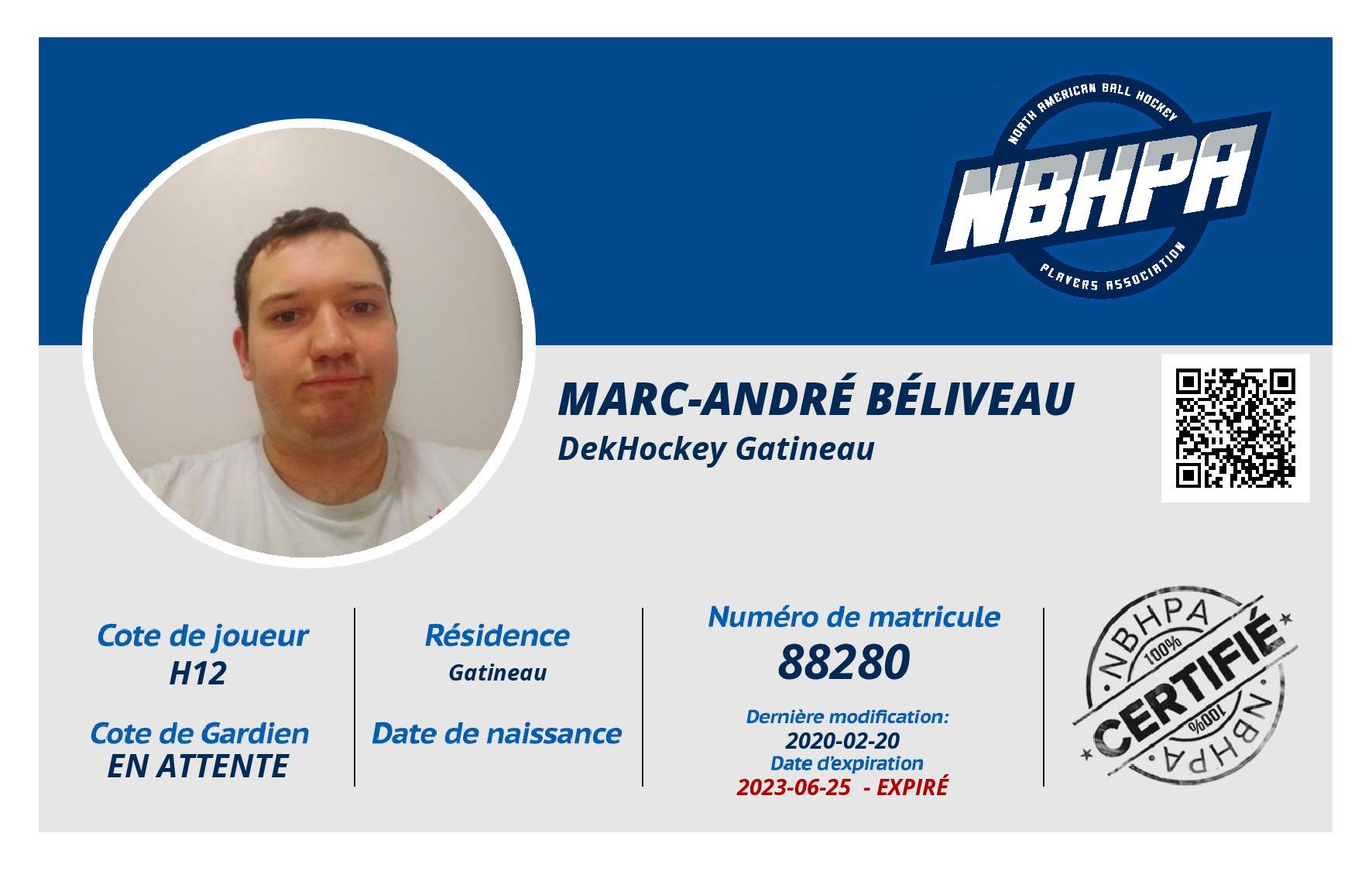 Marc-André Béliveau