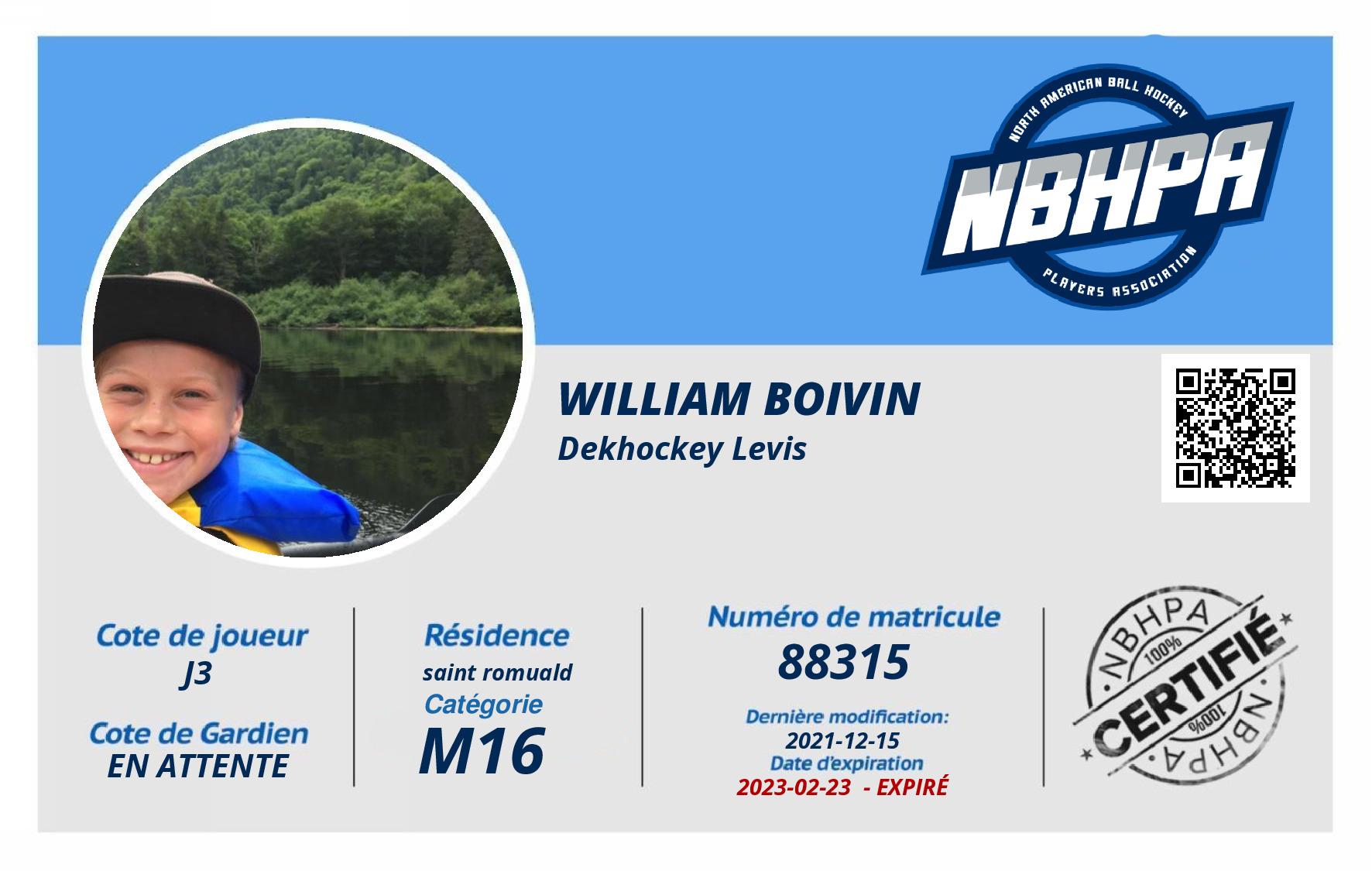 william boivin