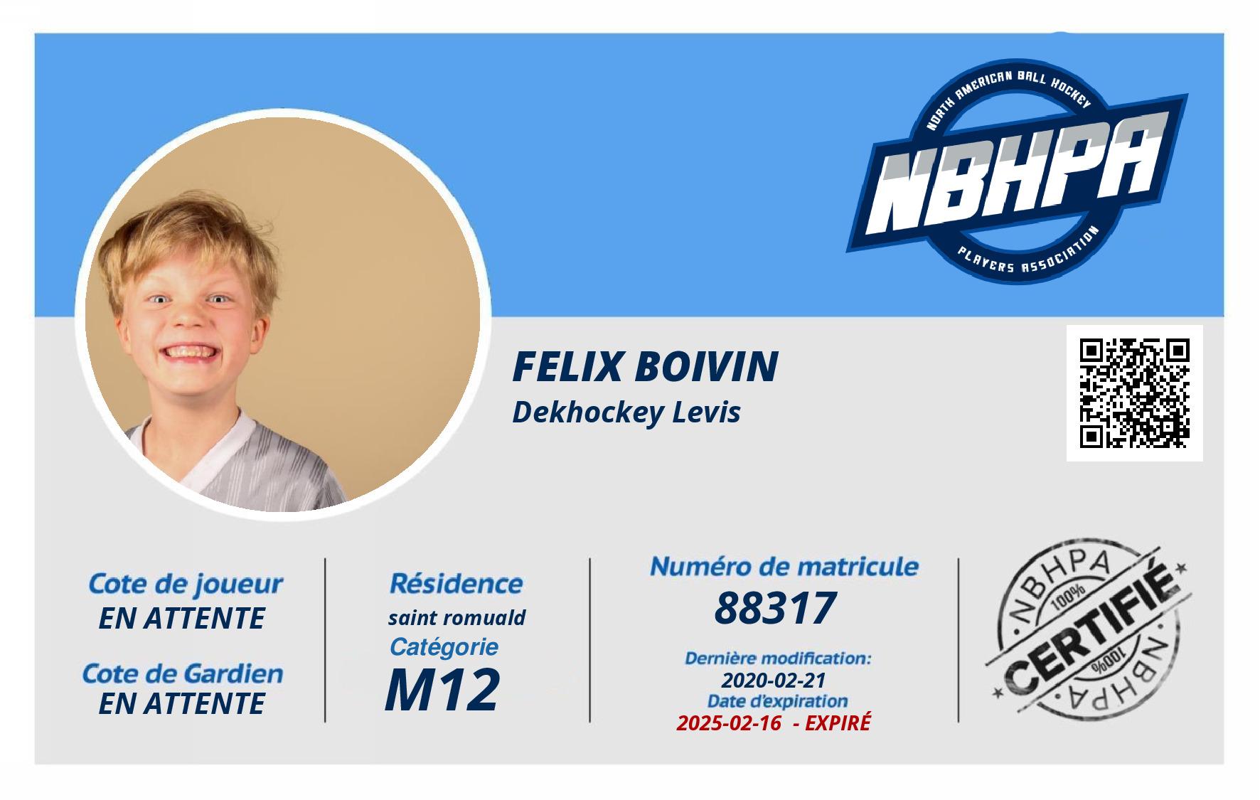 felix boivin