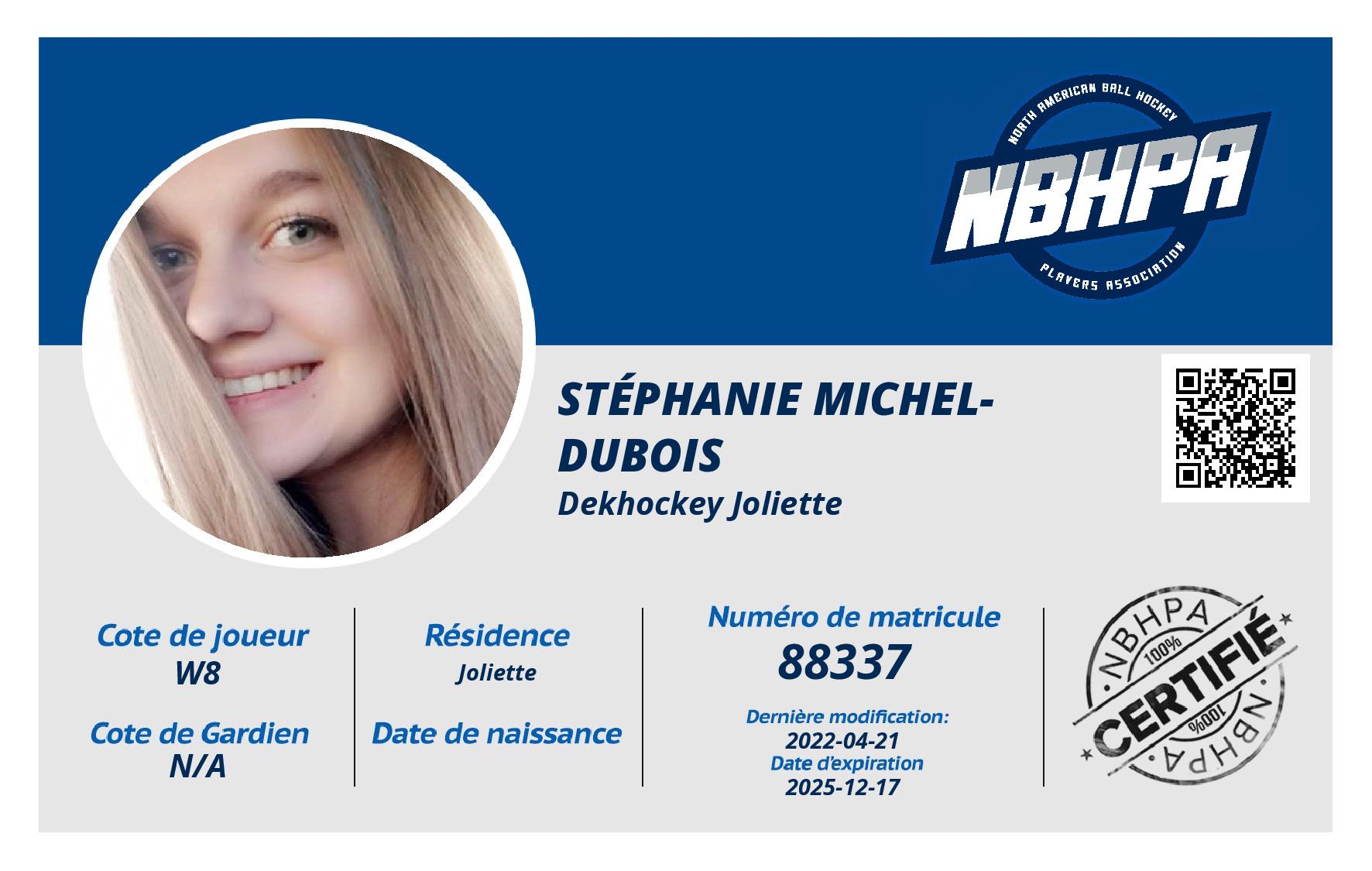 Stéphanie Michel-Dubois