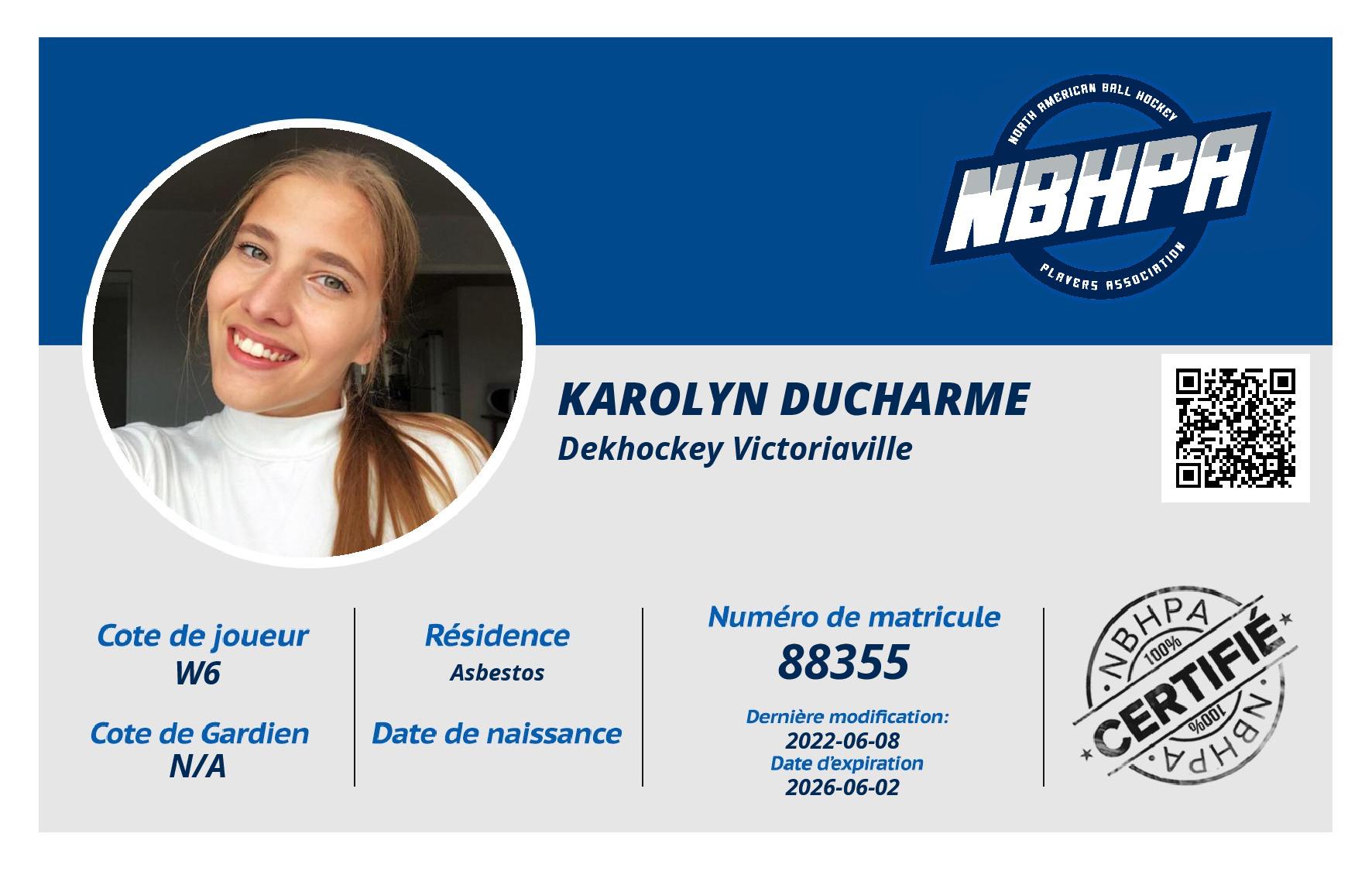 Karolyn Ducharme