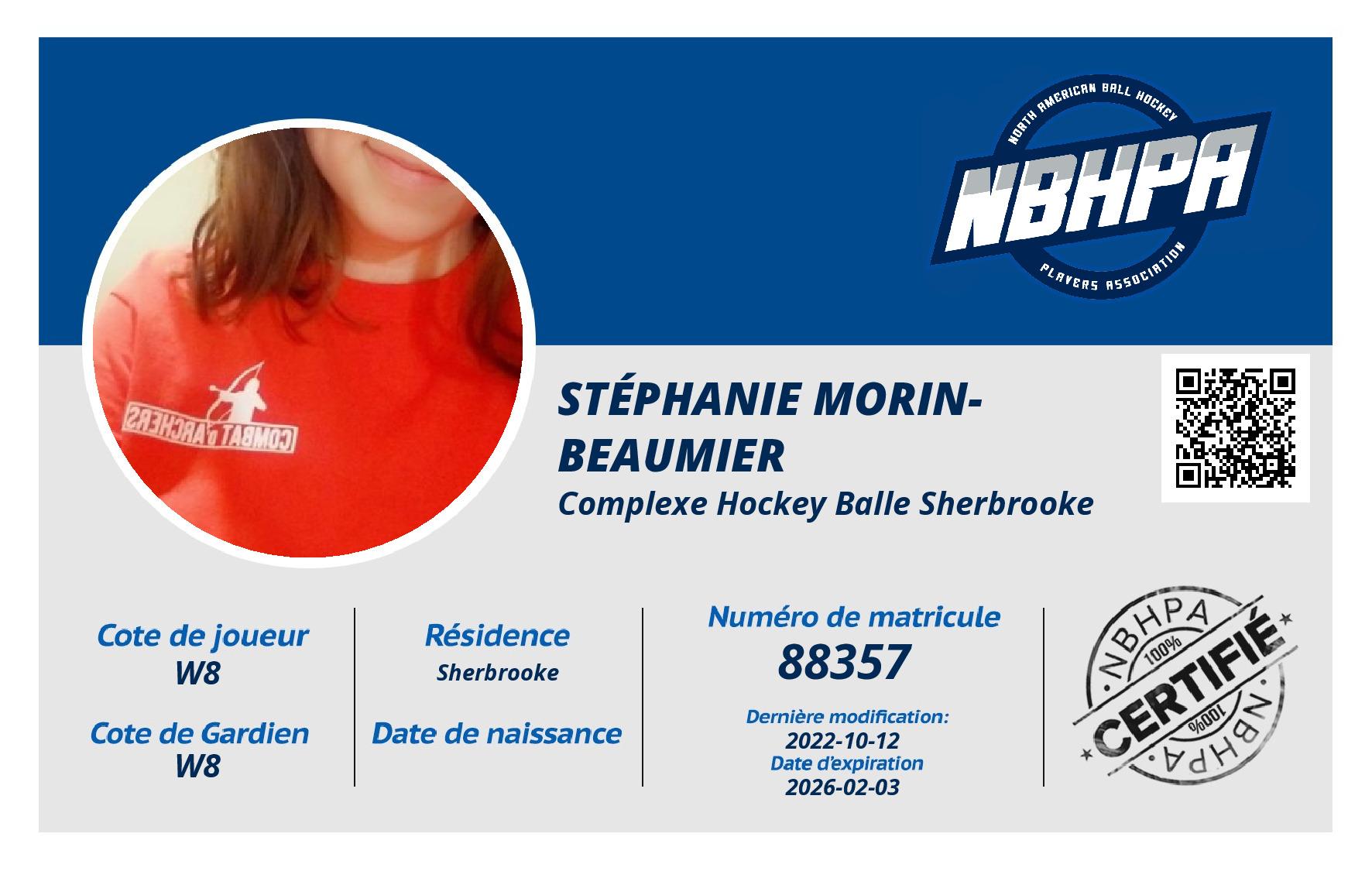 Stéphanie Morin-Beaumier