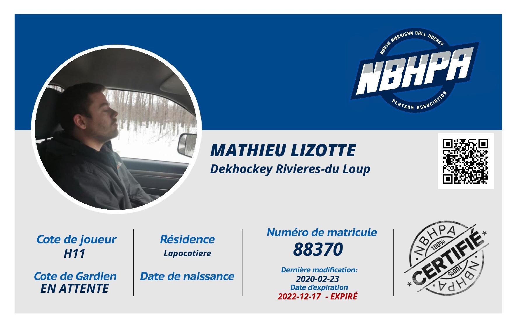 Mathieu Lizotte