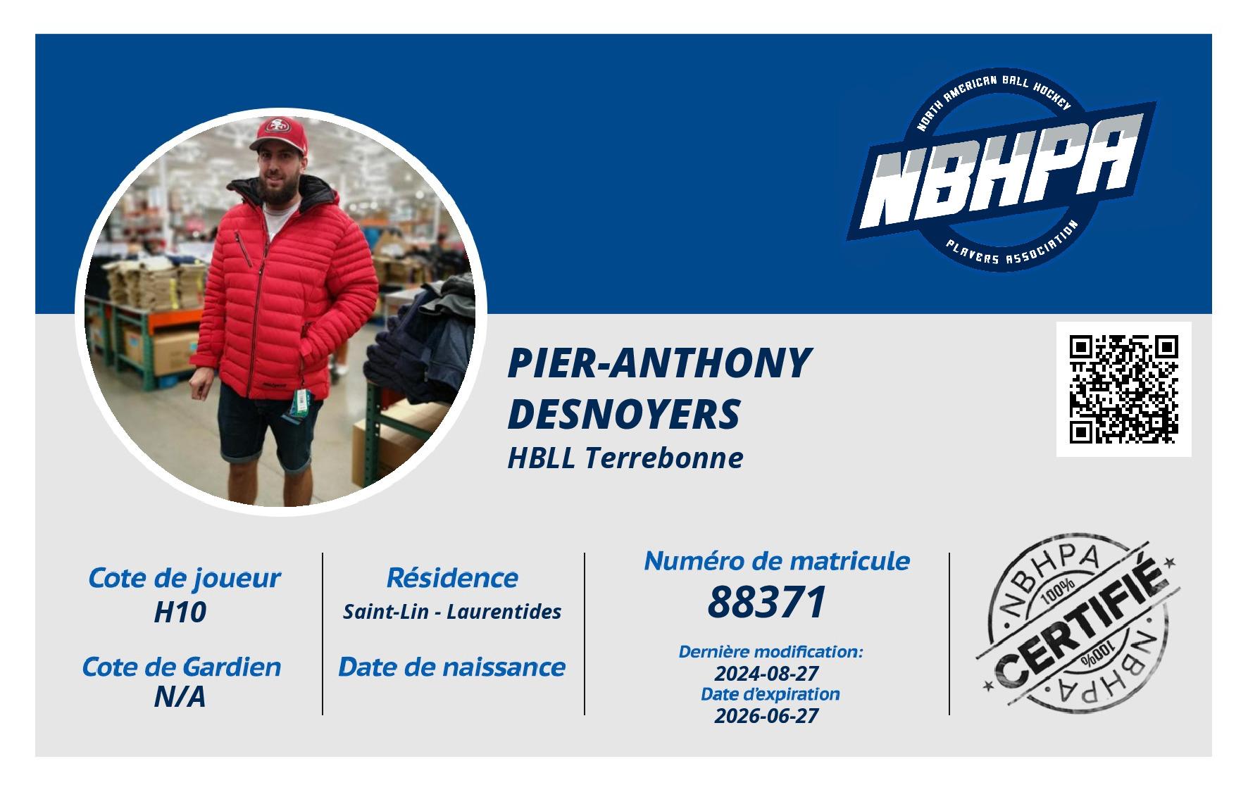 Pier-anthony Desnoyers