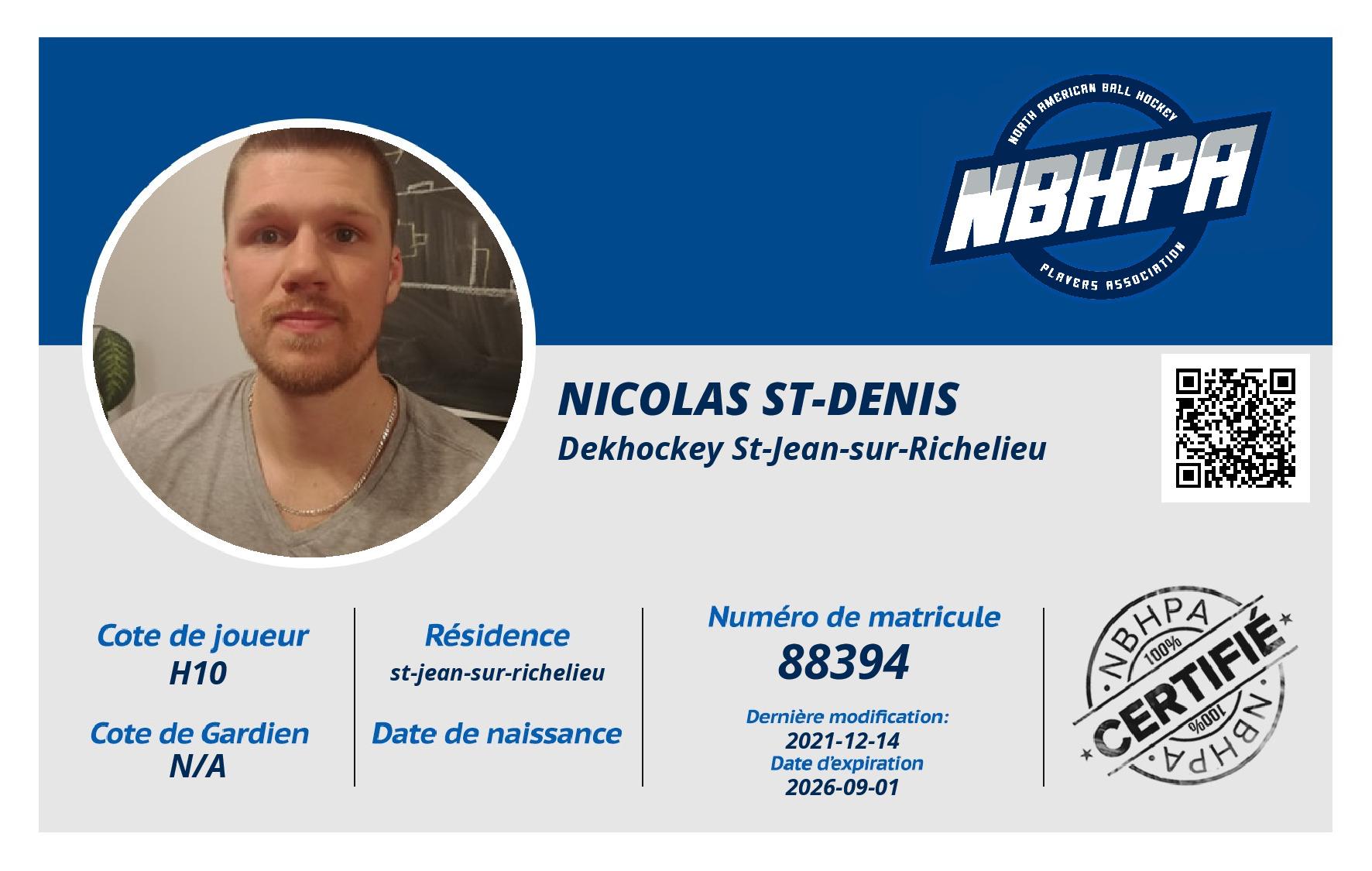 Nicolas St-denis