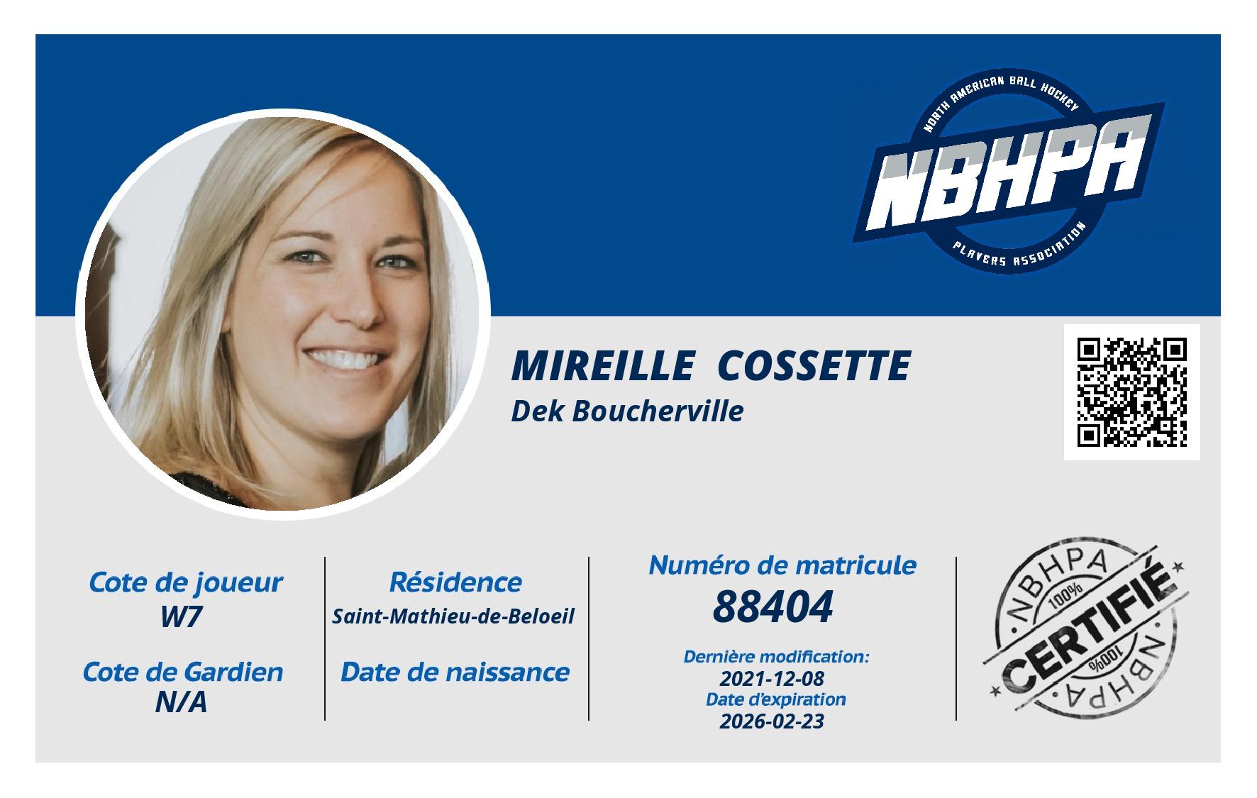Mireille  Cossette 