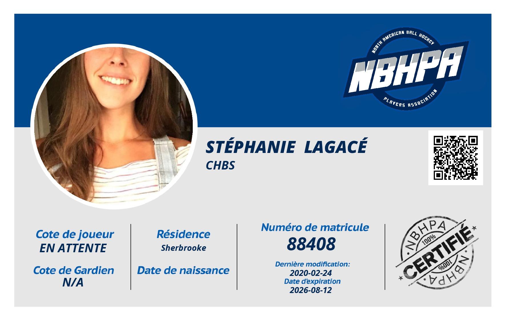 Stéphanie  Lagacé 