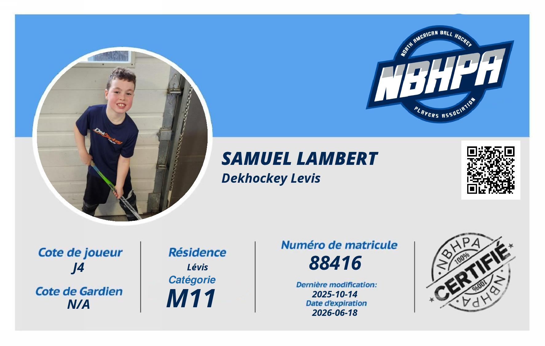 Samuel Lambert
