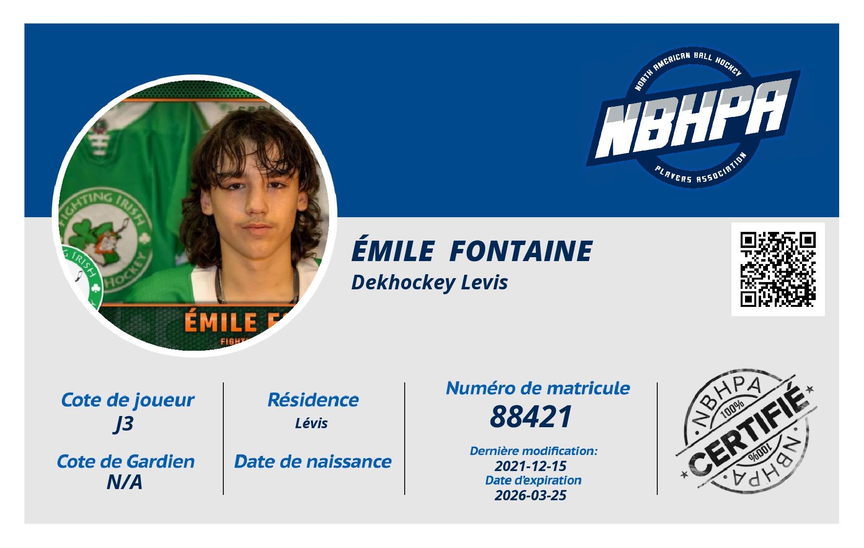 Émile  Fontaine 