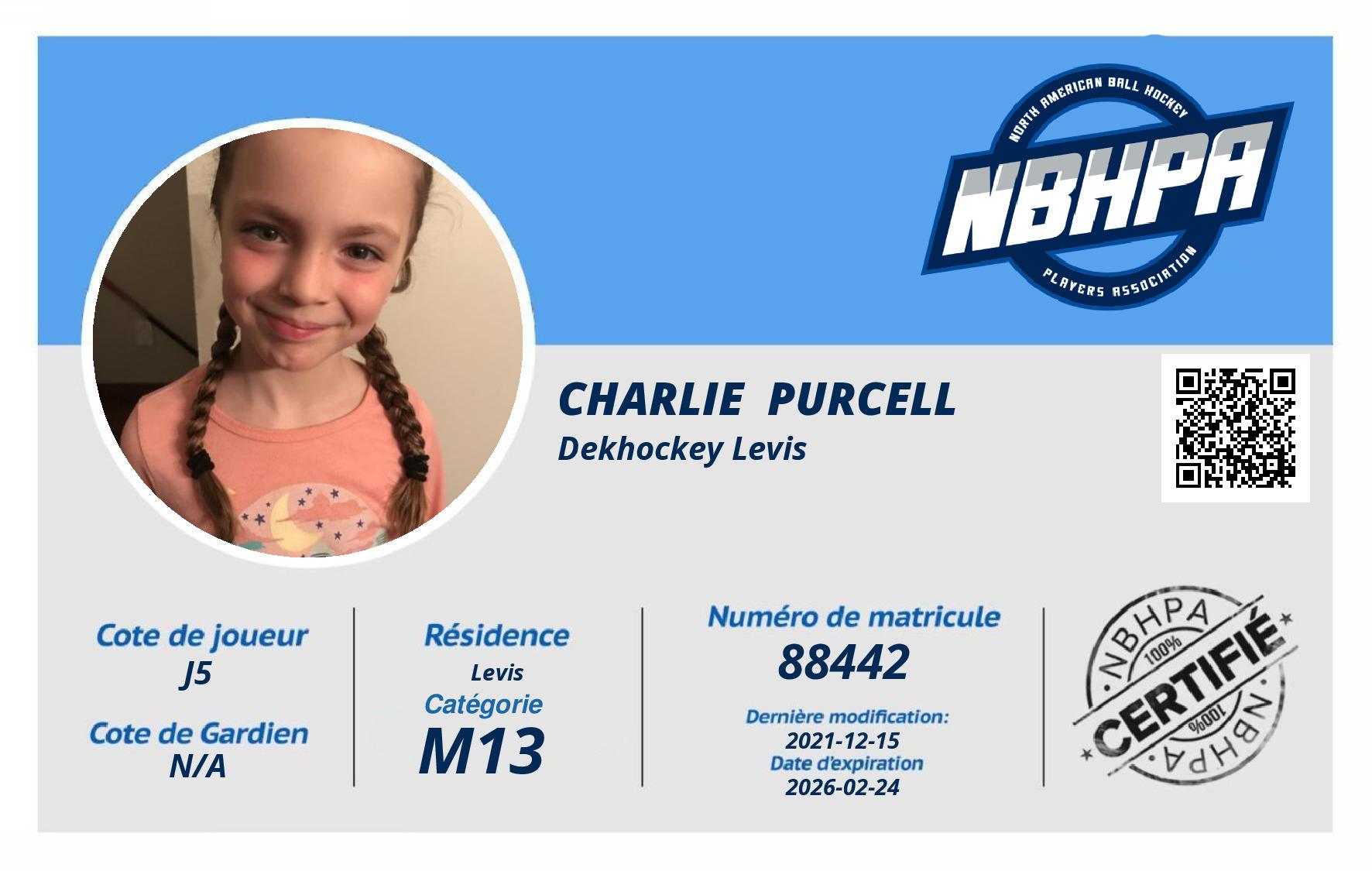Charlie  Purcell
