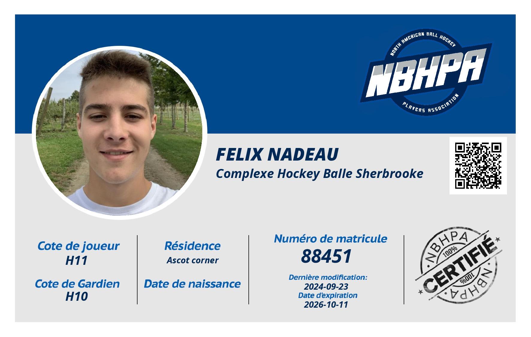 Felix Nadeau