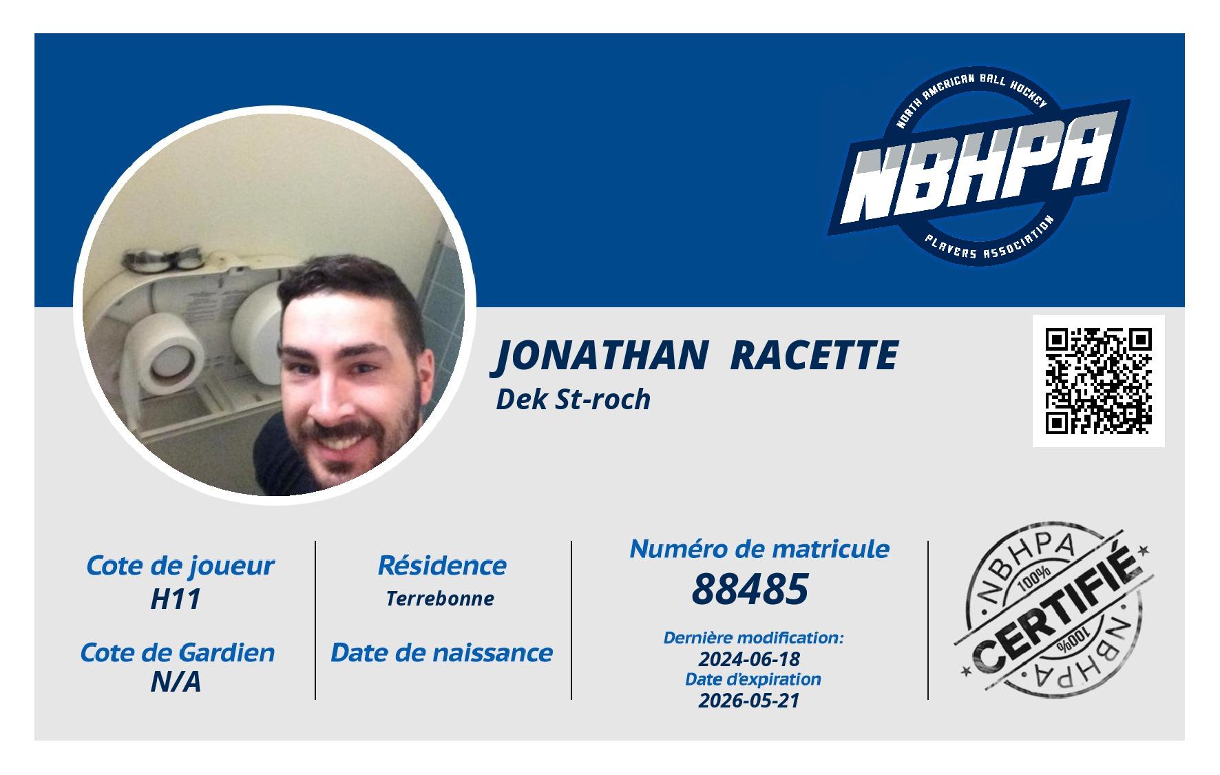 Jonathan  Racette