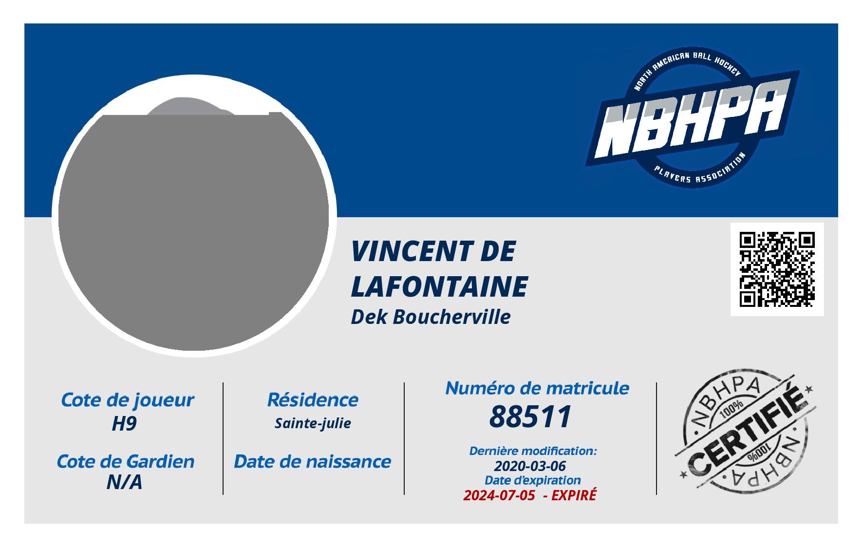 Vincent de Lafontaine