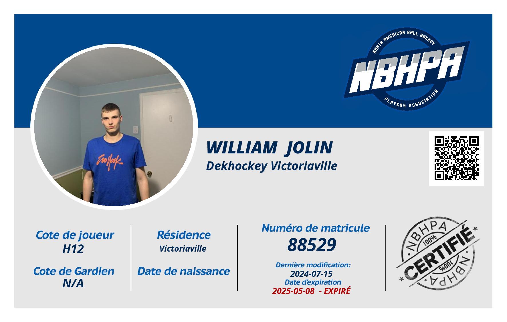 William  Jolin