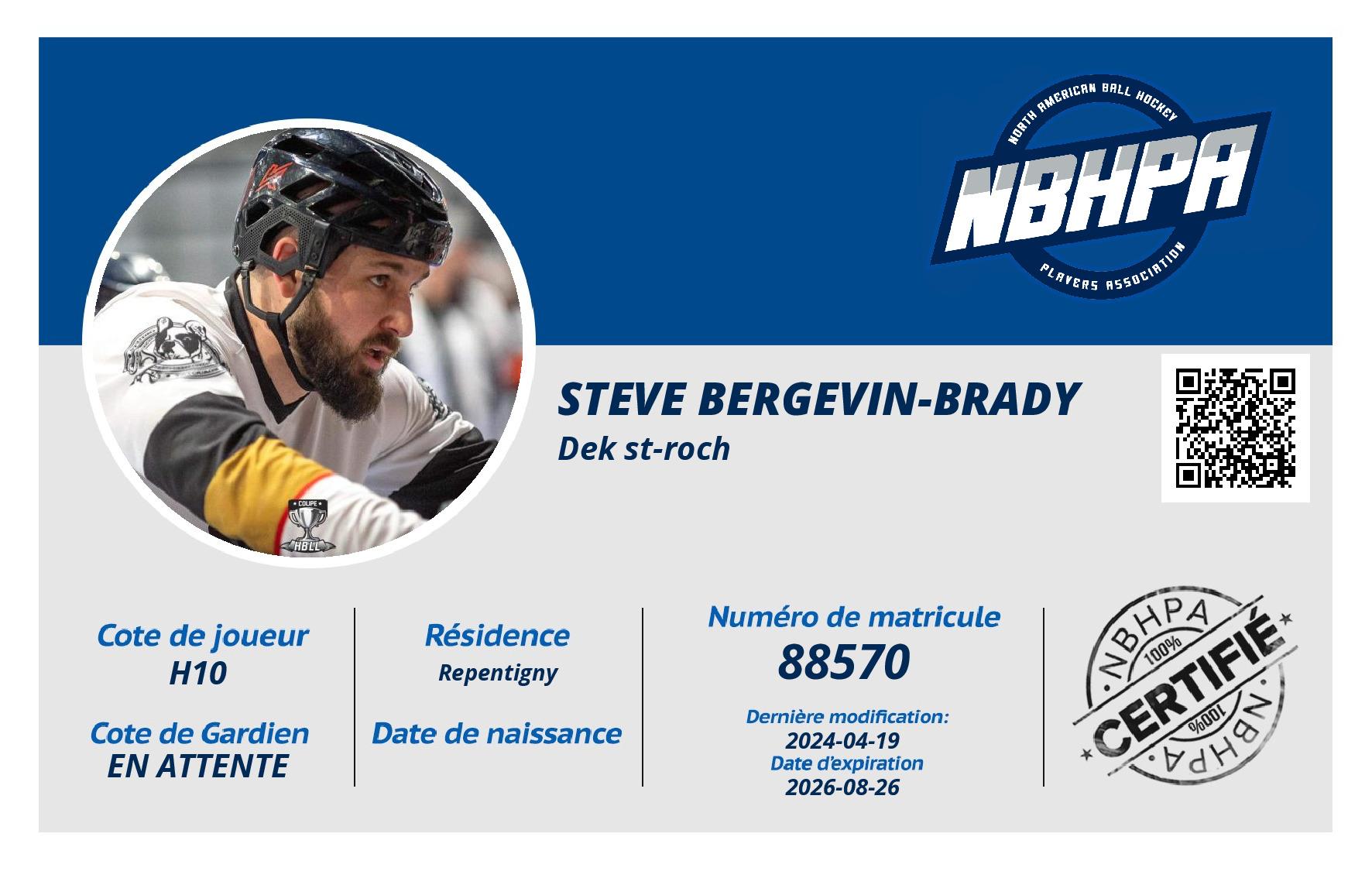 Steve Bergevin-Brady