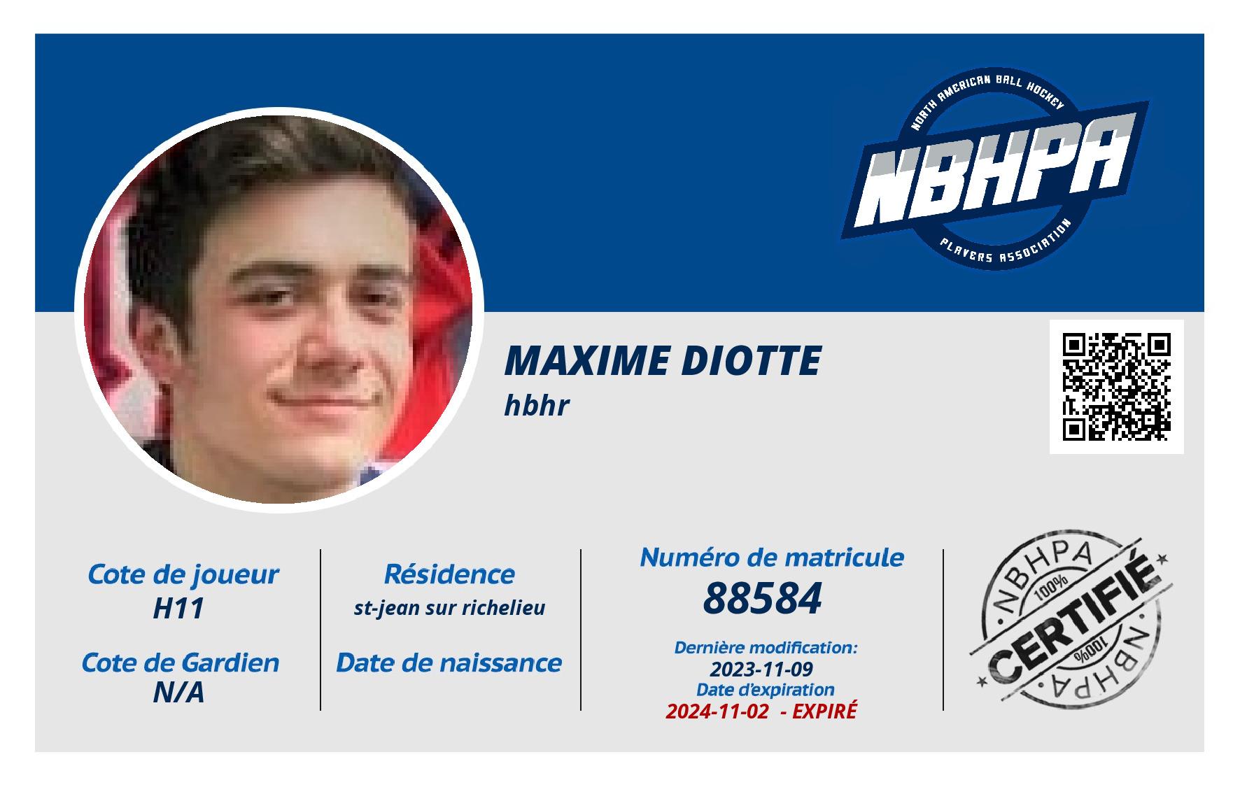 Maxime Diotte