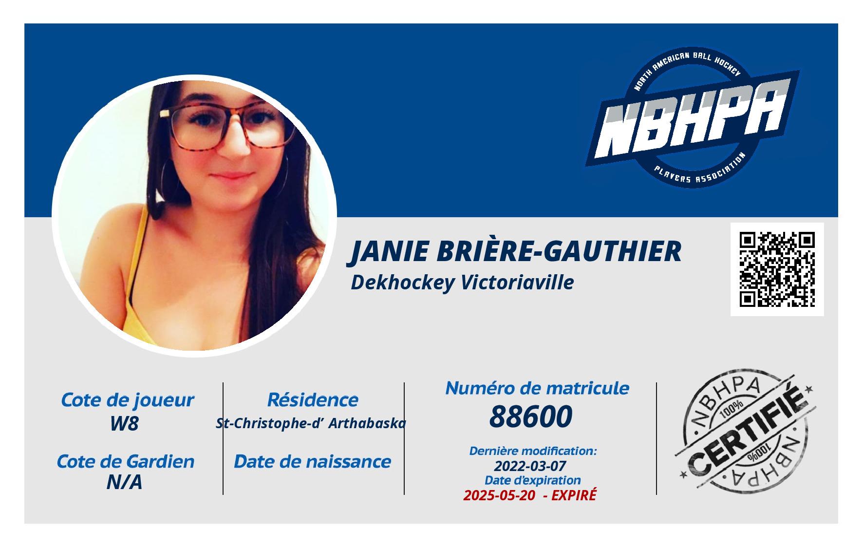 Janie Brière-Gauthier