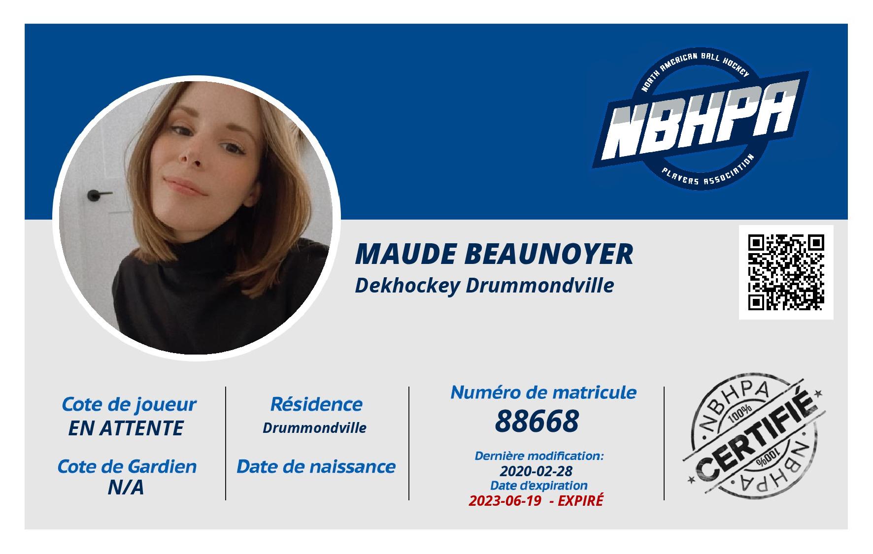 Maude Beaunoyer