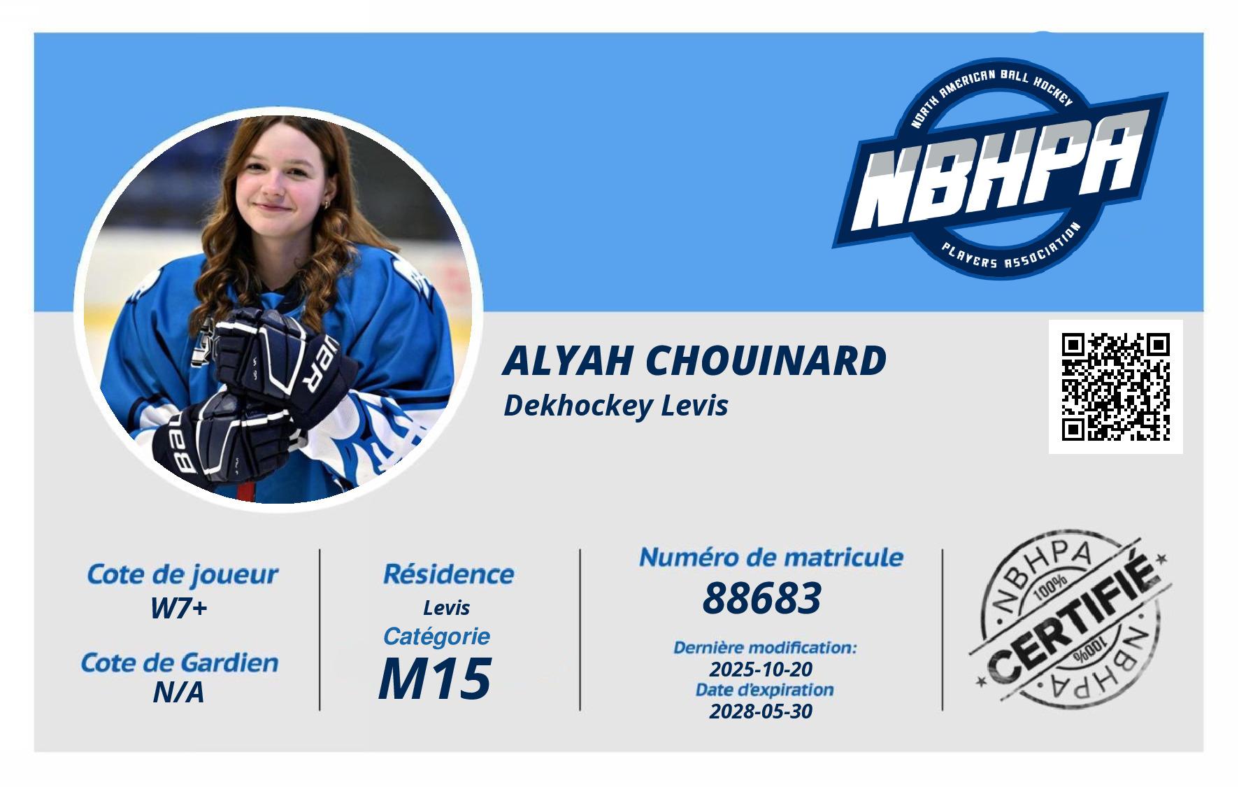 Alyah Chouinard 