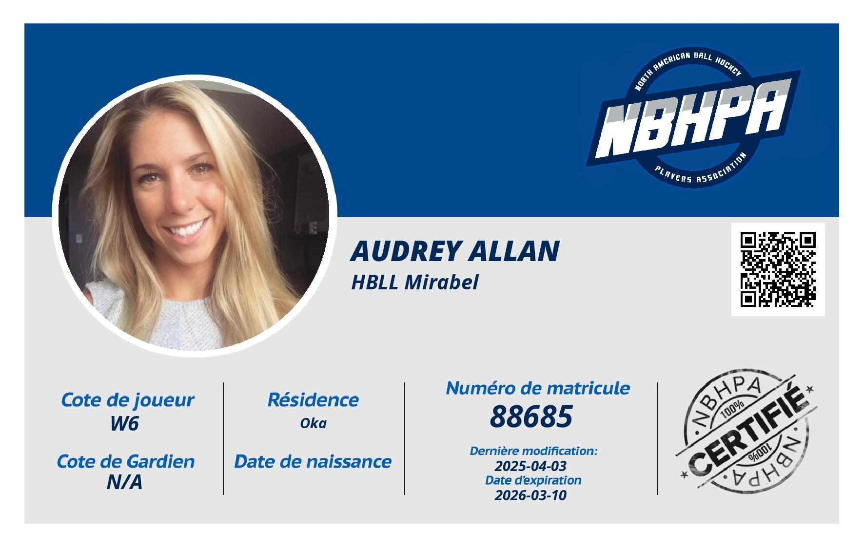 Audrey Allan