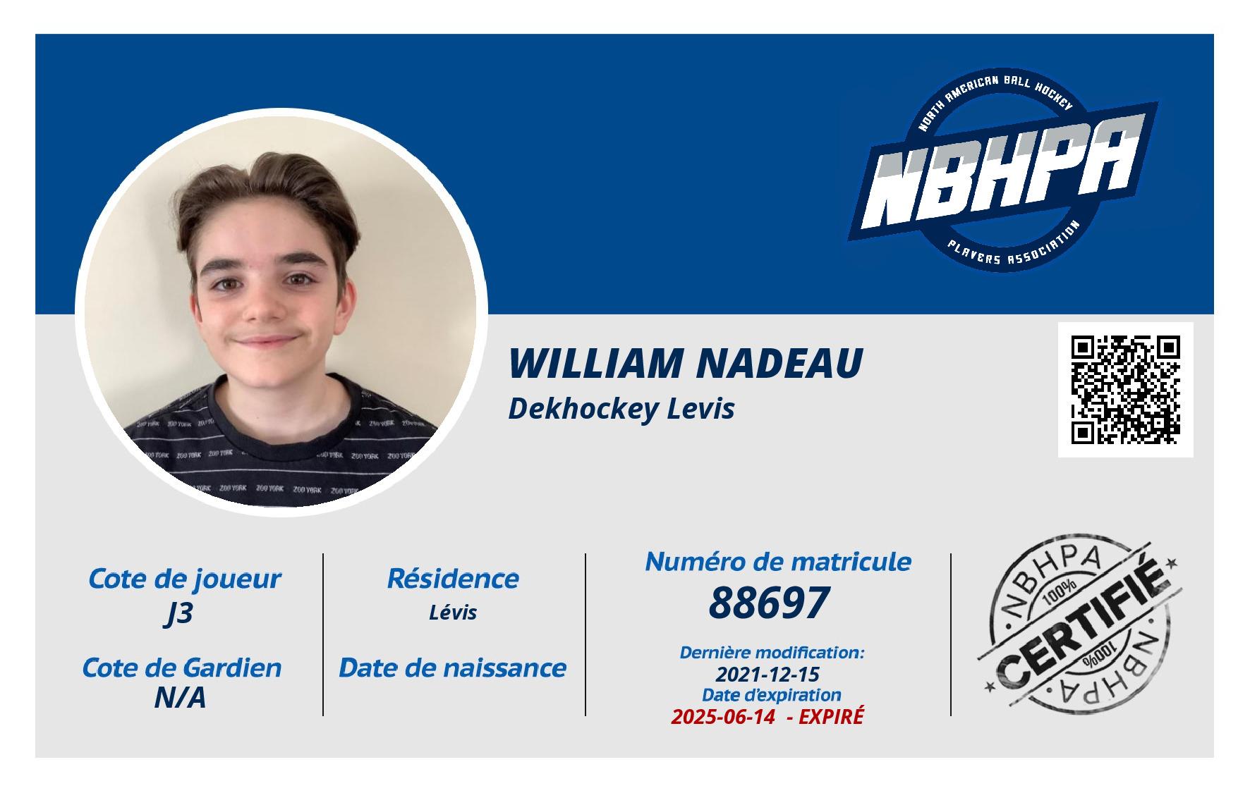 William Nadeau