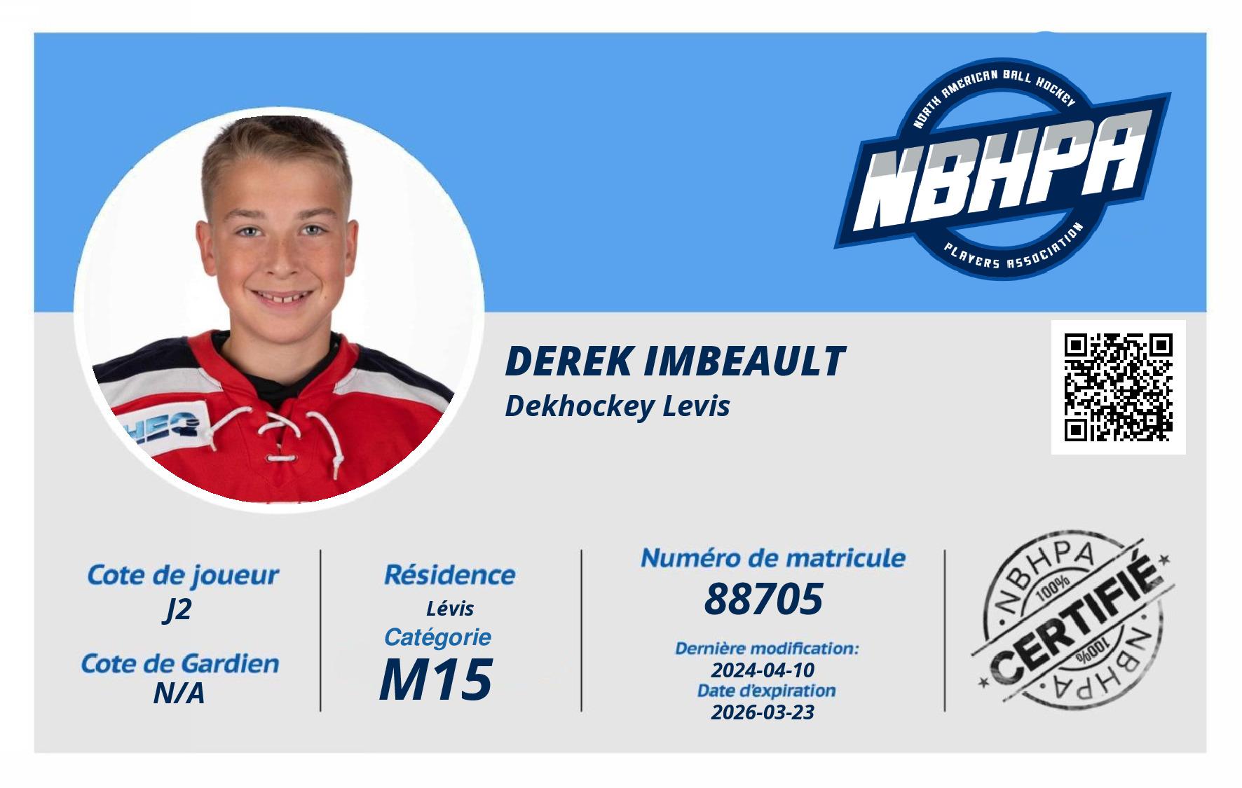 Derek Imbeault 