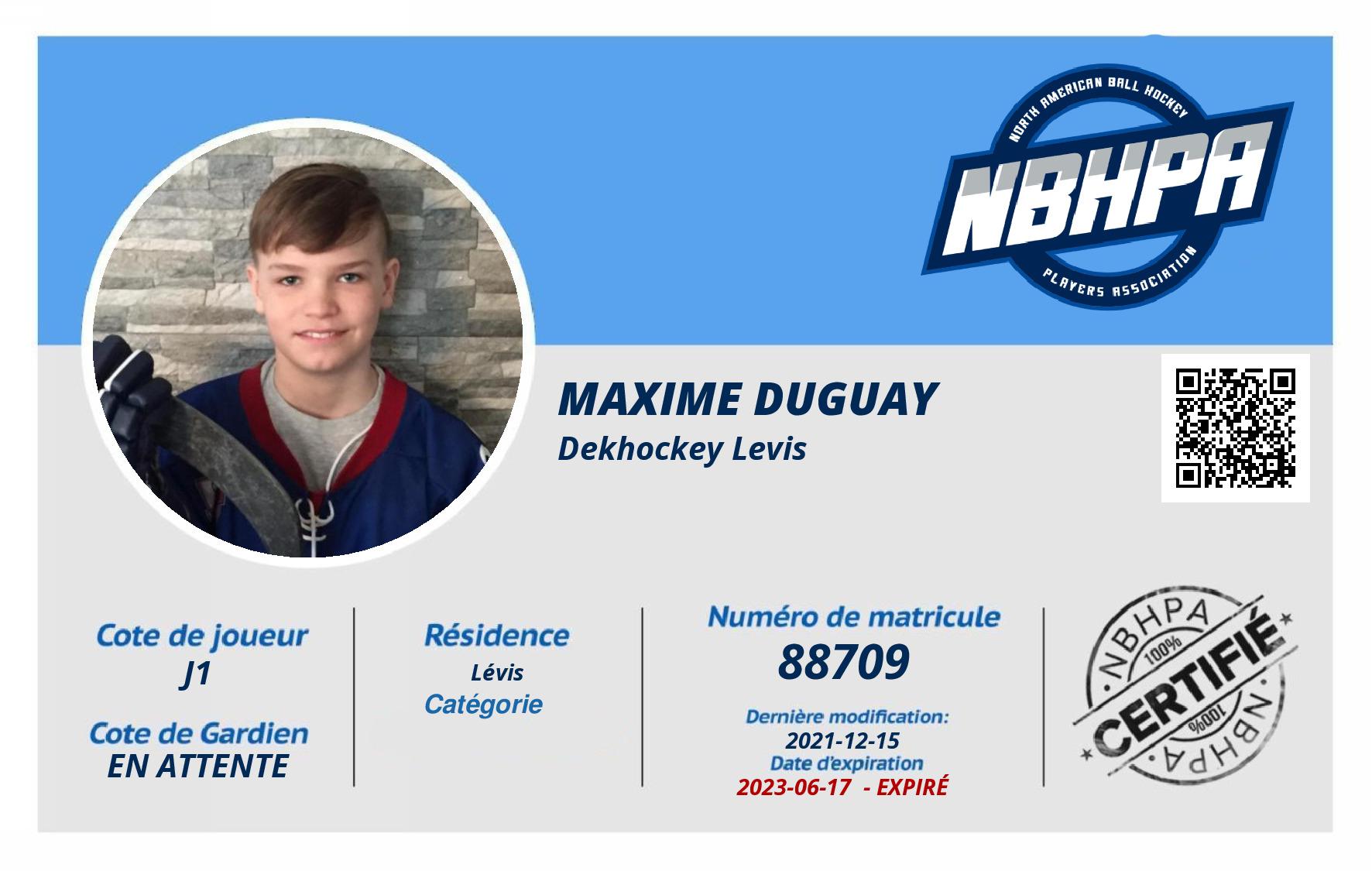 Maxime Duguay