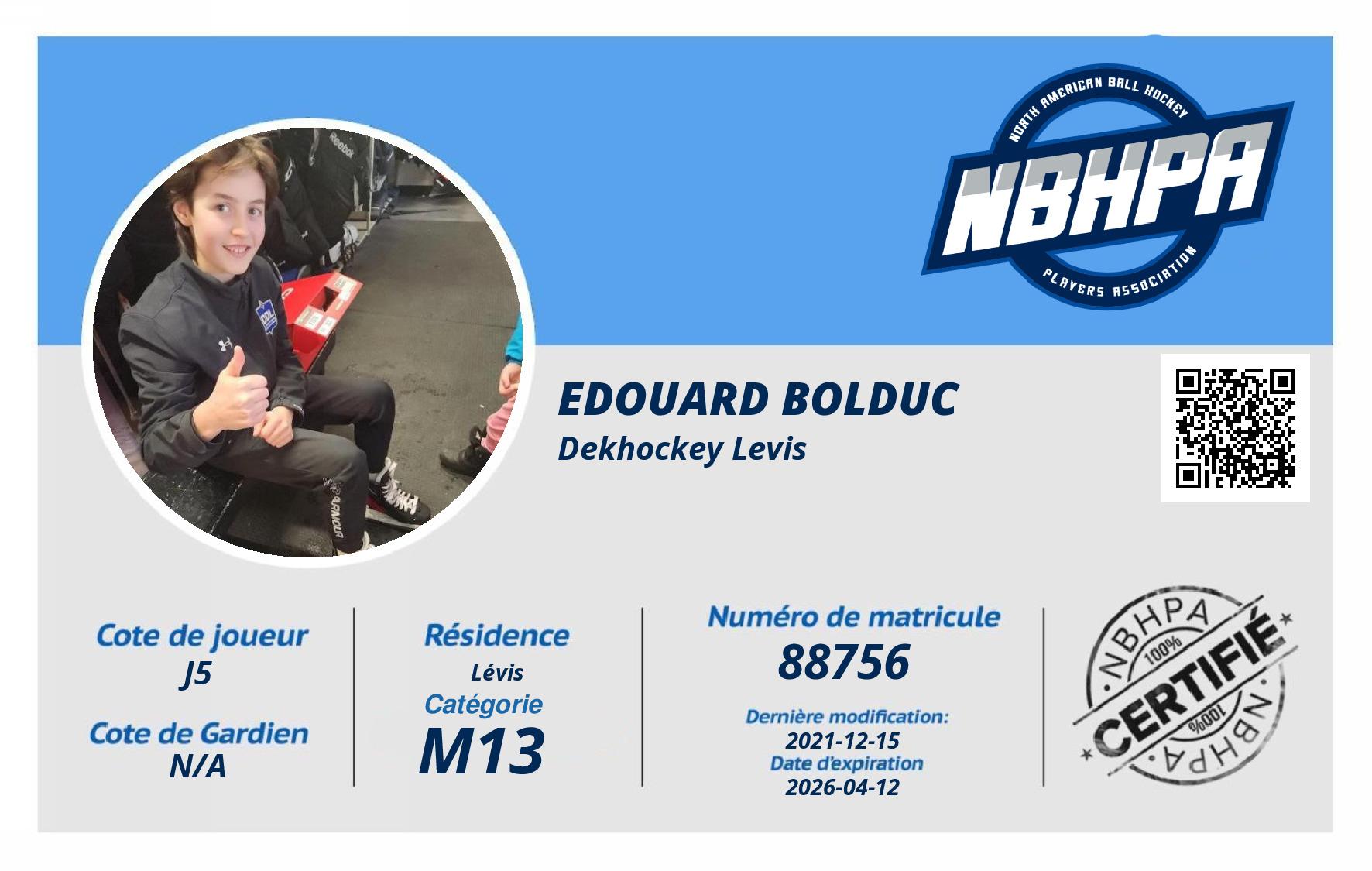 Edouard Bolduc