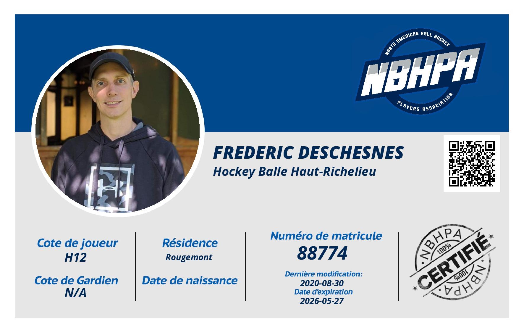 Frederic Deschesnes