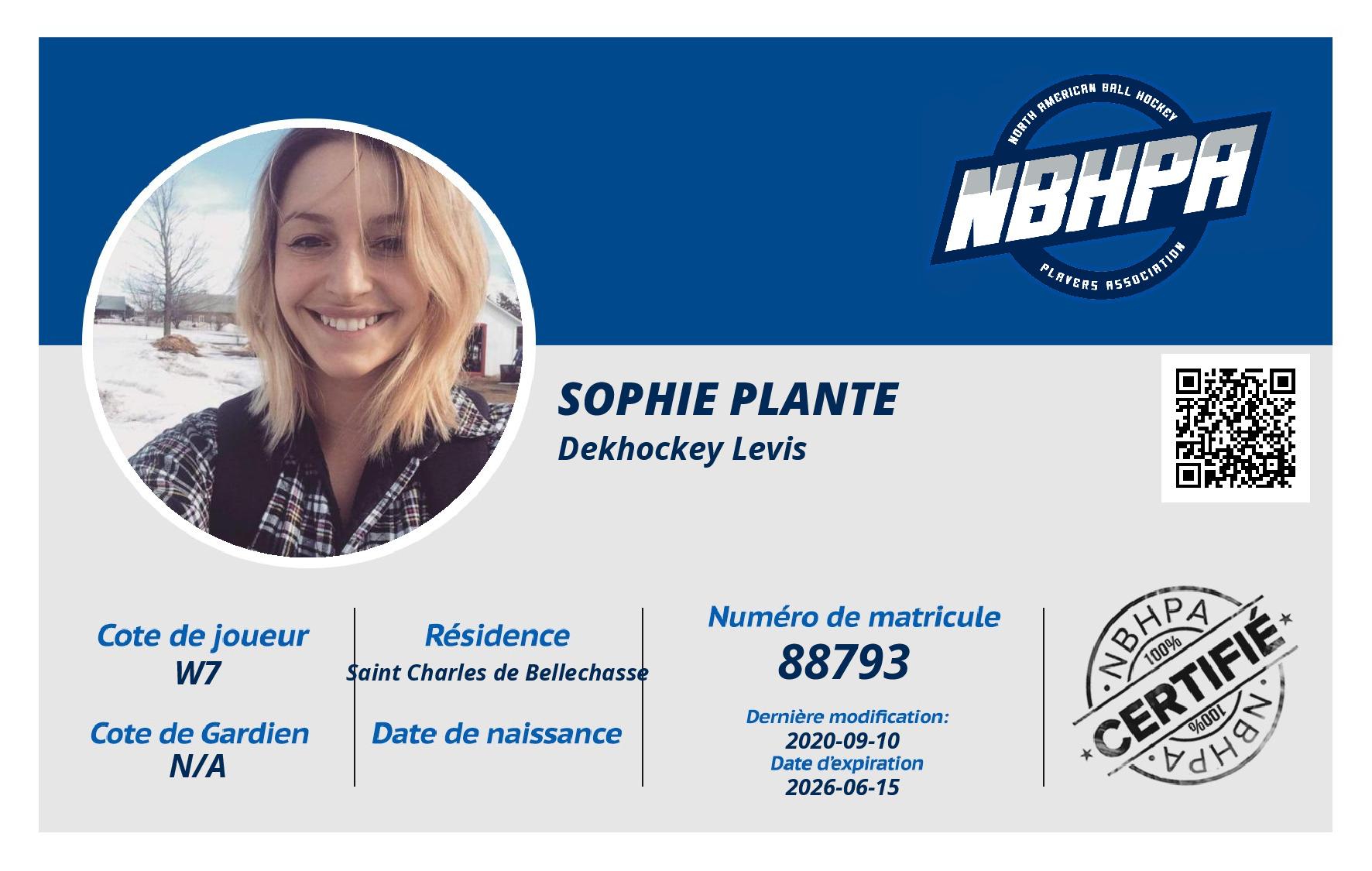 Sophie Plante