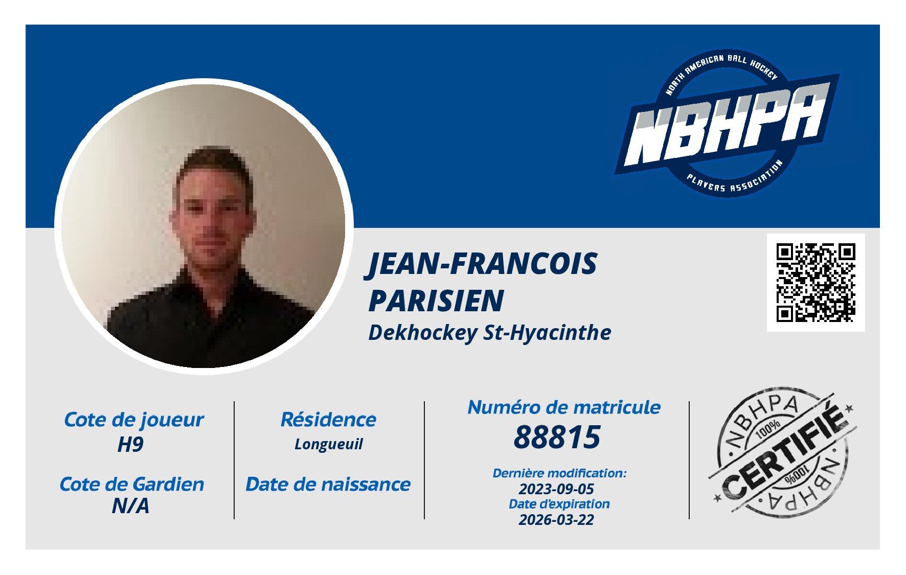 Jean-Francois Parisien