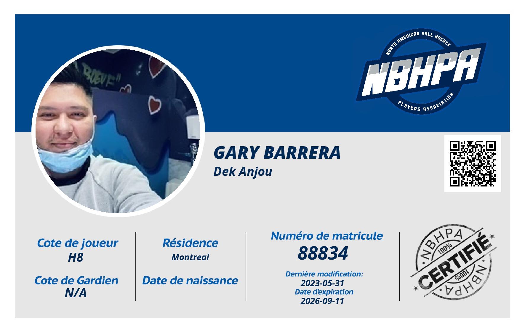 Gary Barrera