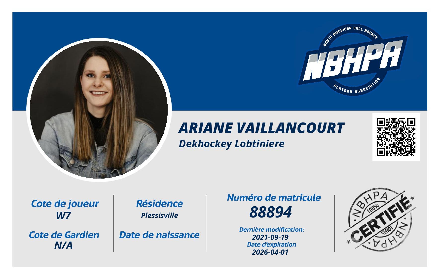 Ariane Vaillancourt