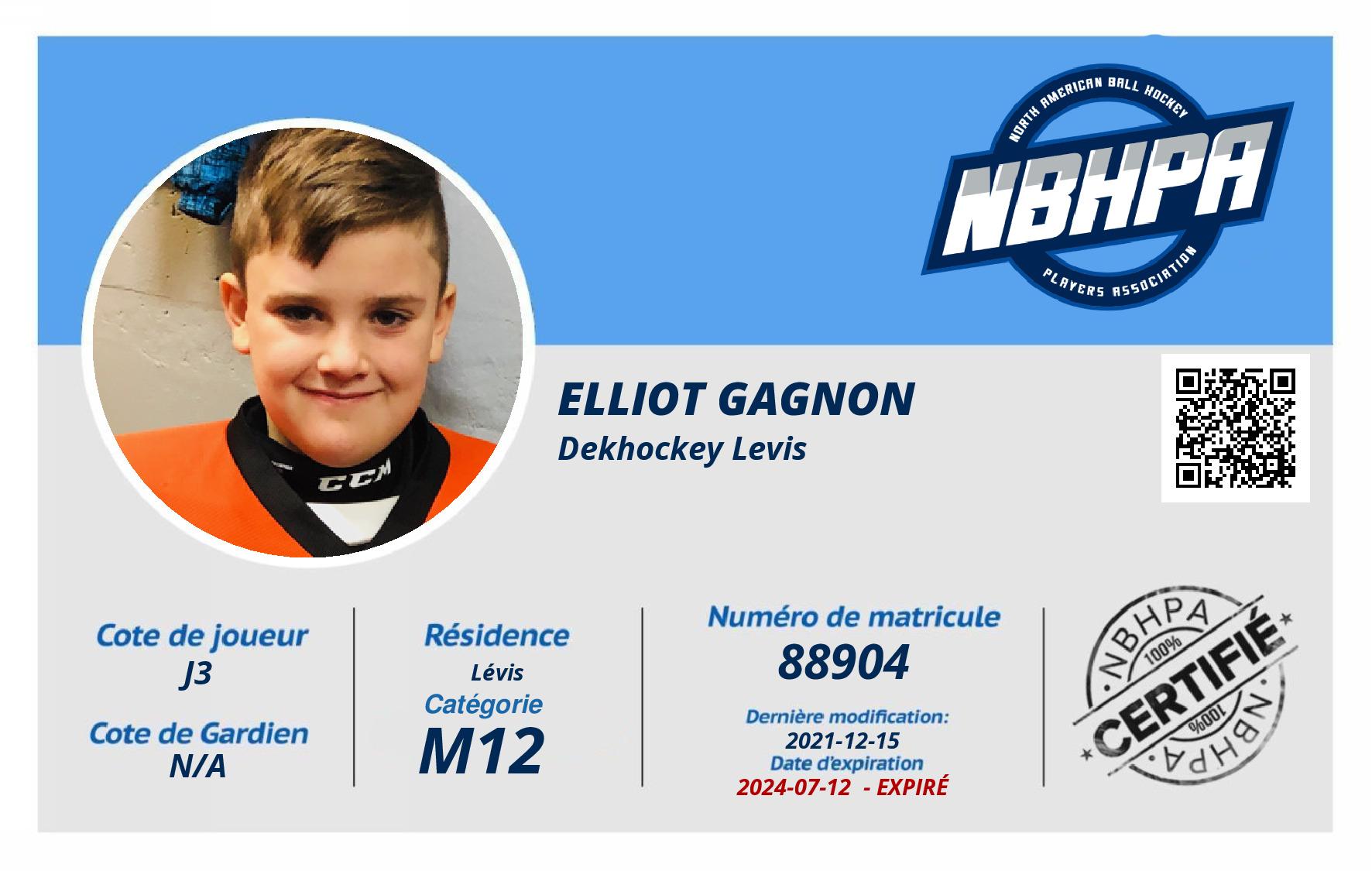 Elliot Gagnon