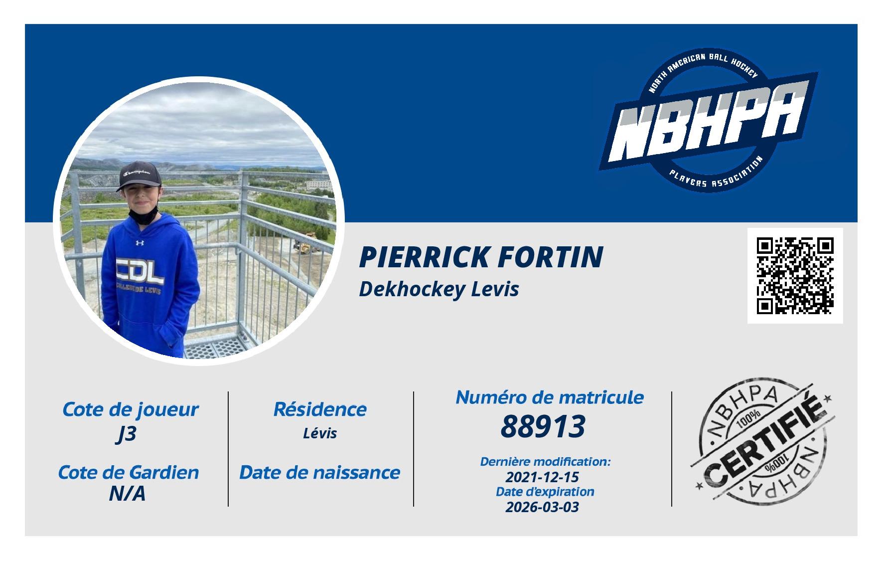 Pierrick Fortin