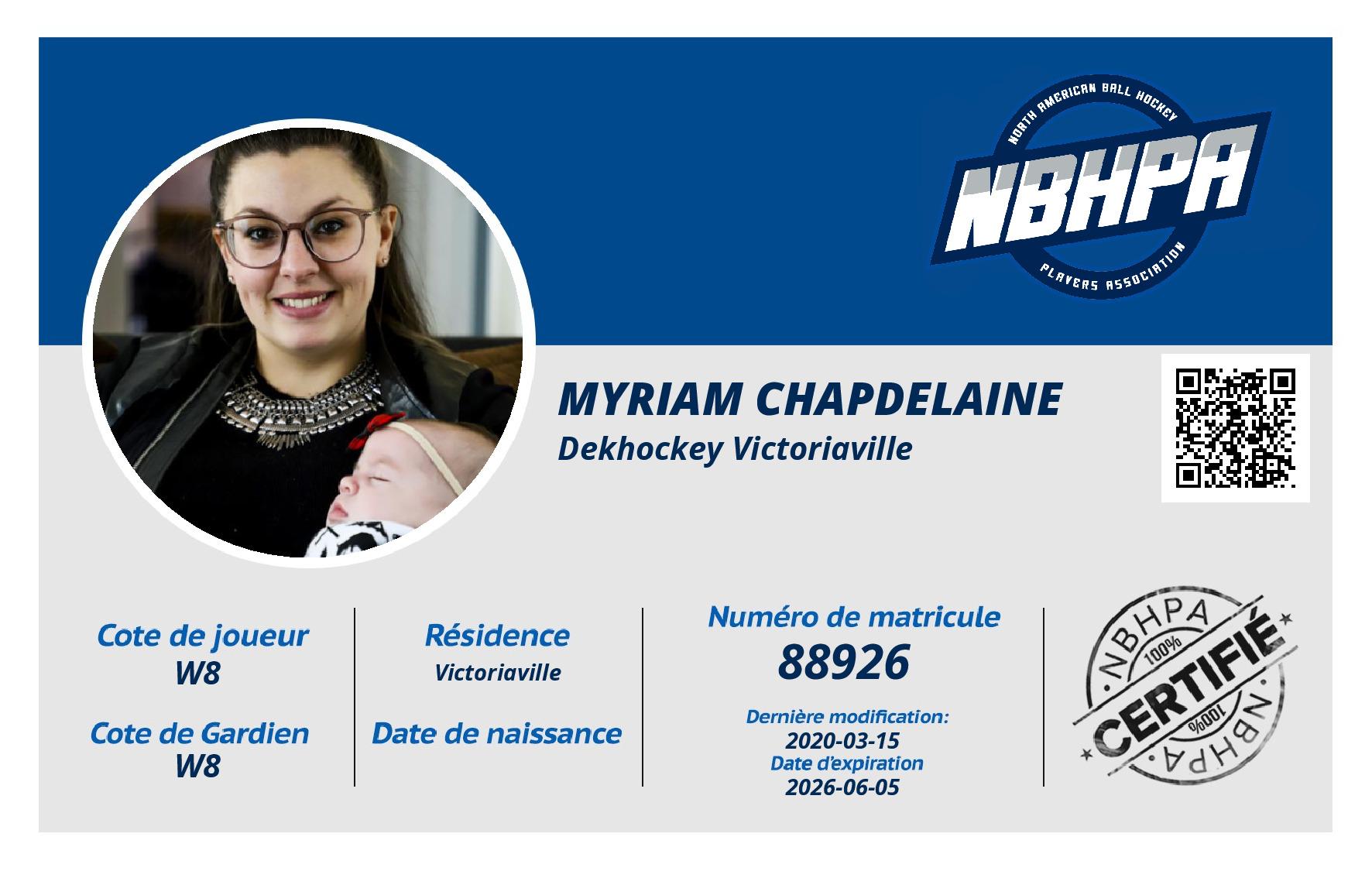 Myriam Chapdelaine
