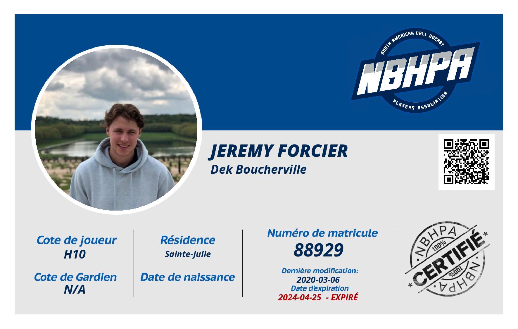 Jeremy Forcier