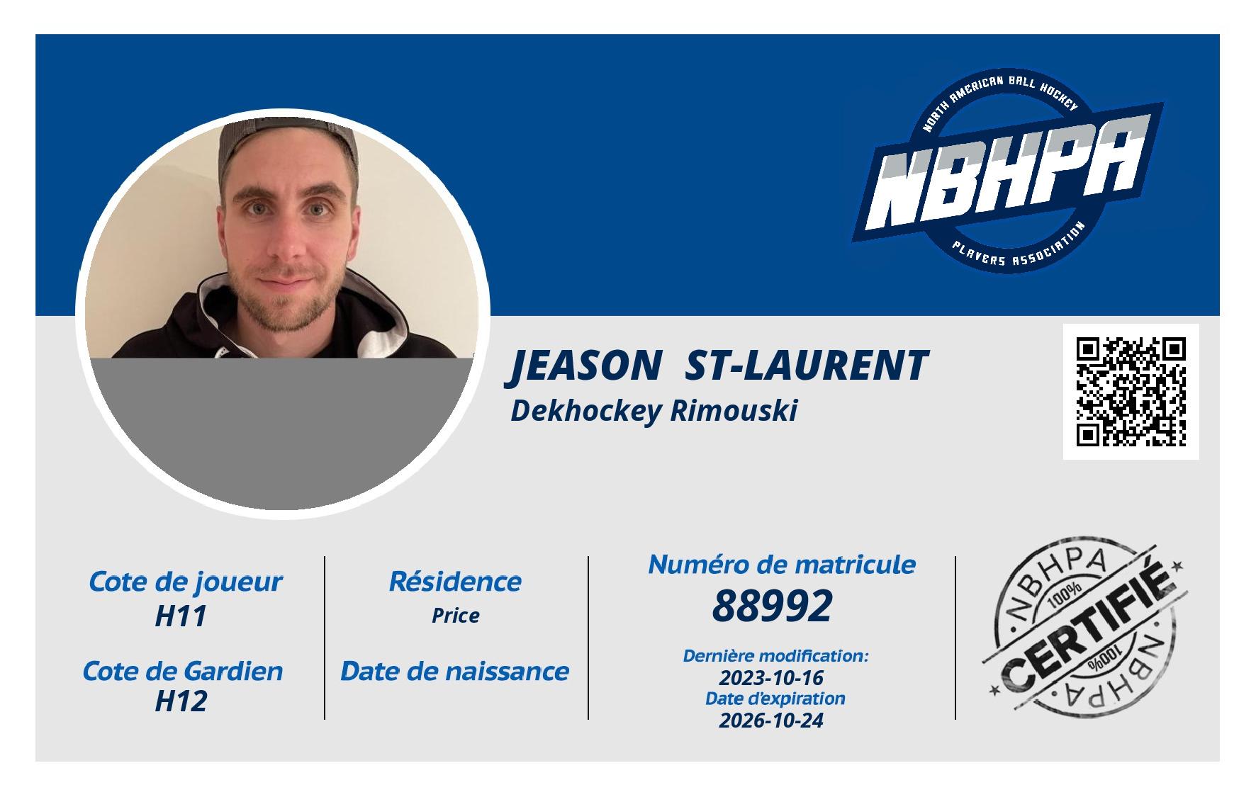 Jeason  St-laurent 