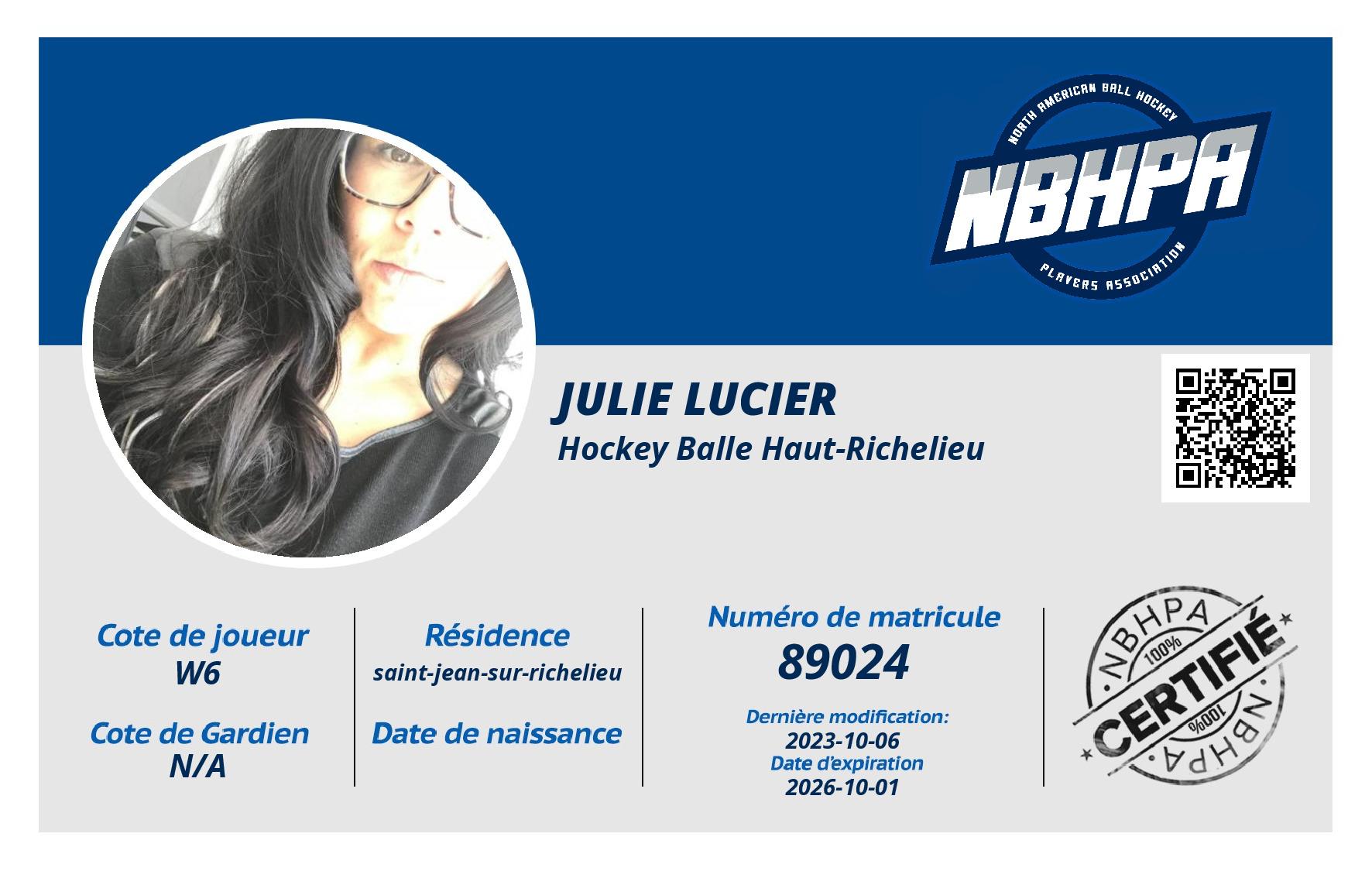 Julie Lucier