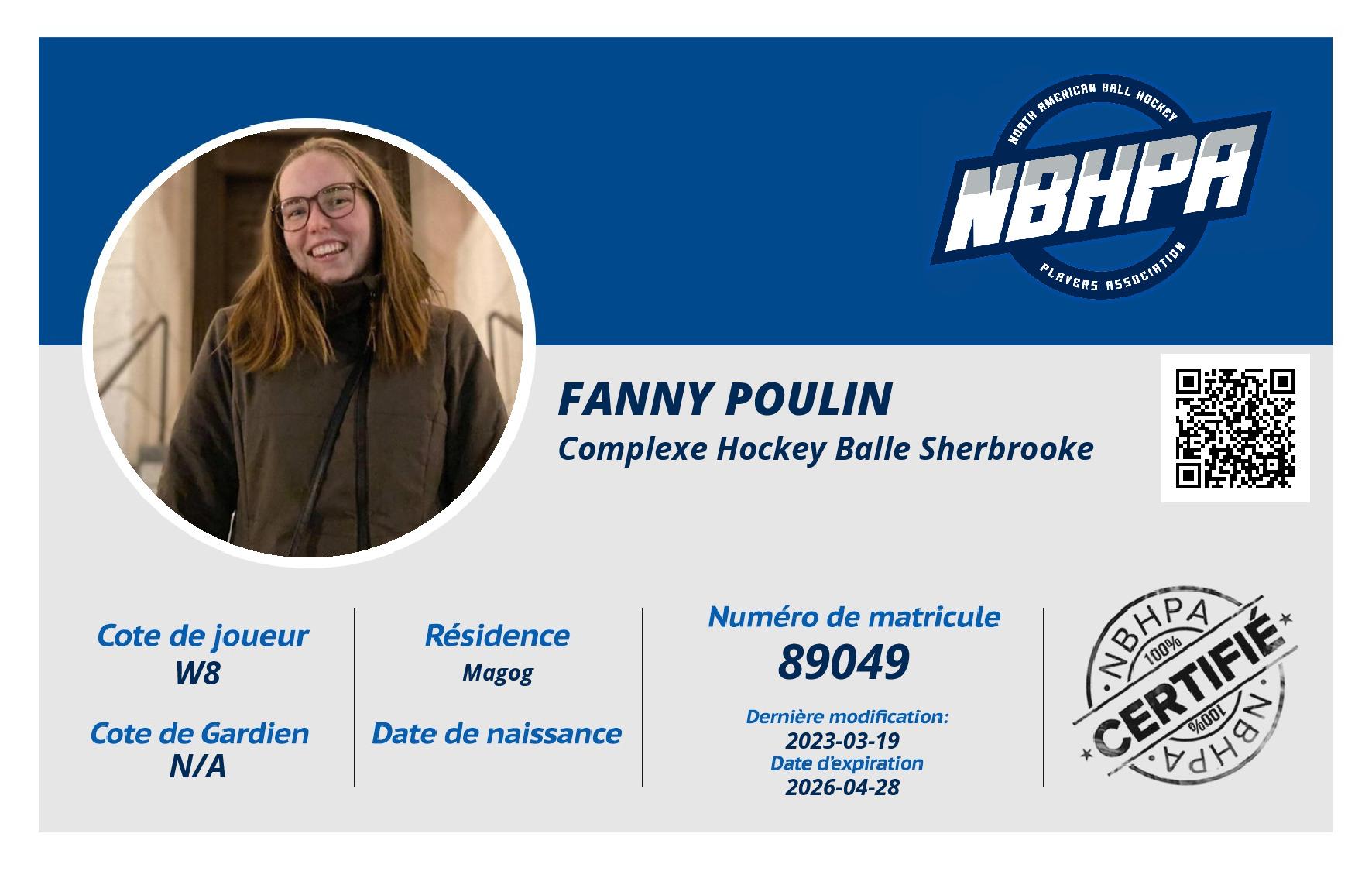 Fanny Poulin