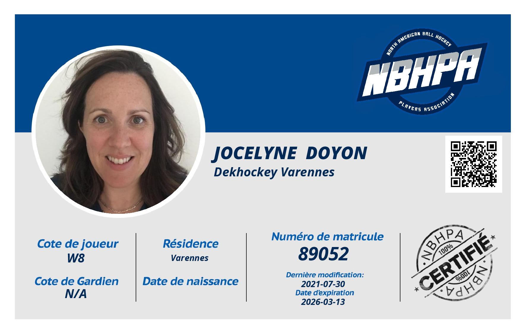 Jocelyne  Doyon 