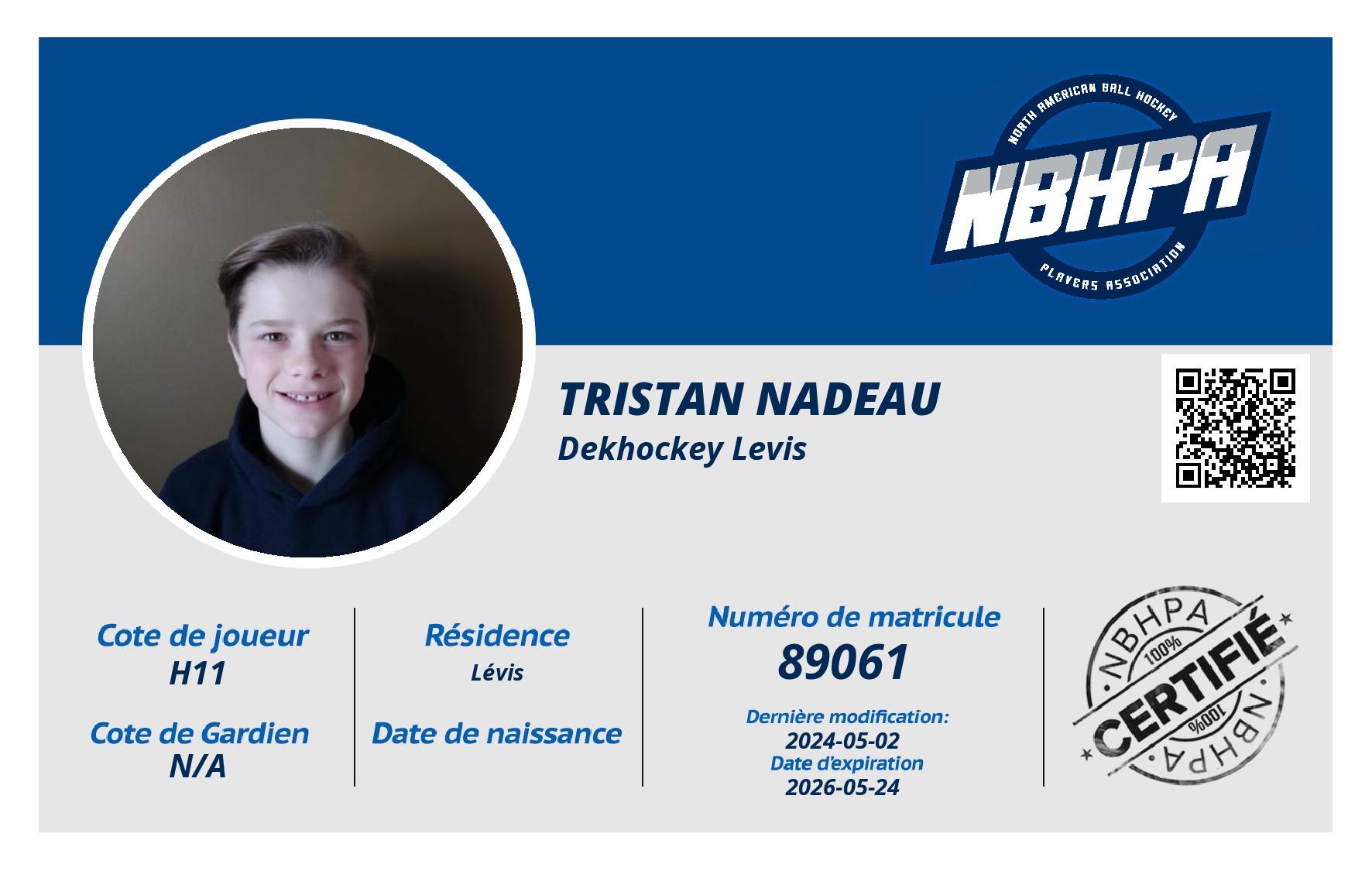 Tristan Nadeau